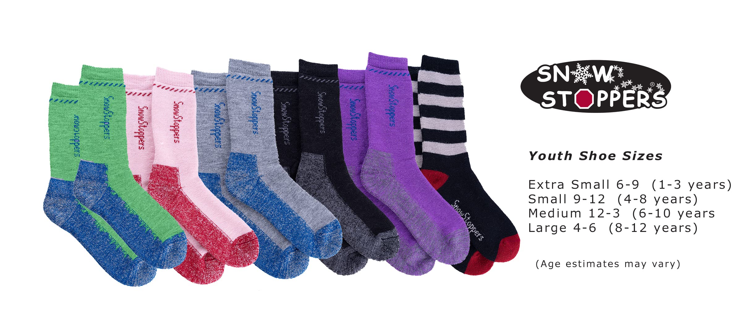Premium Alpaca Wool Socks for Kids - Ultra Soft & Warm Winter Socks for Boys & Girls - Perfect for Hiking, School & Cold Weather Activities