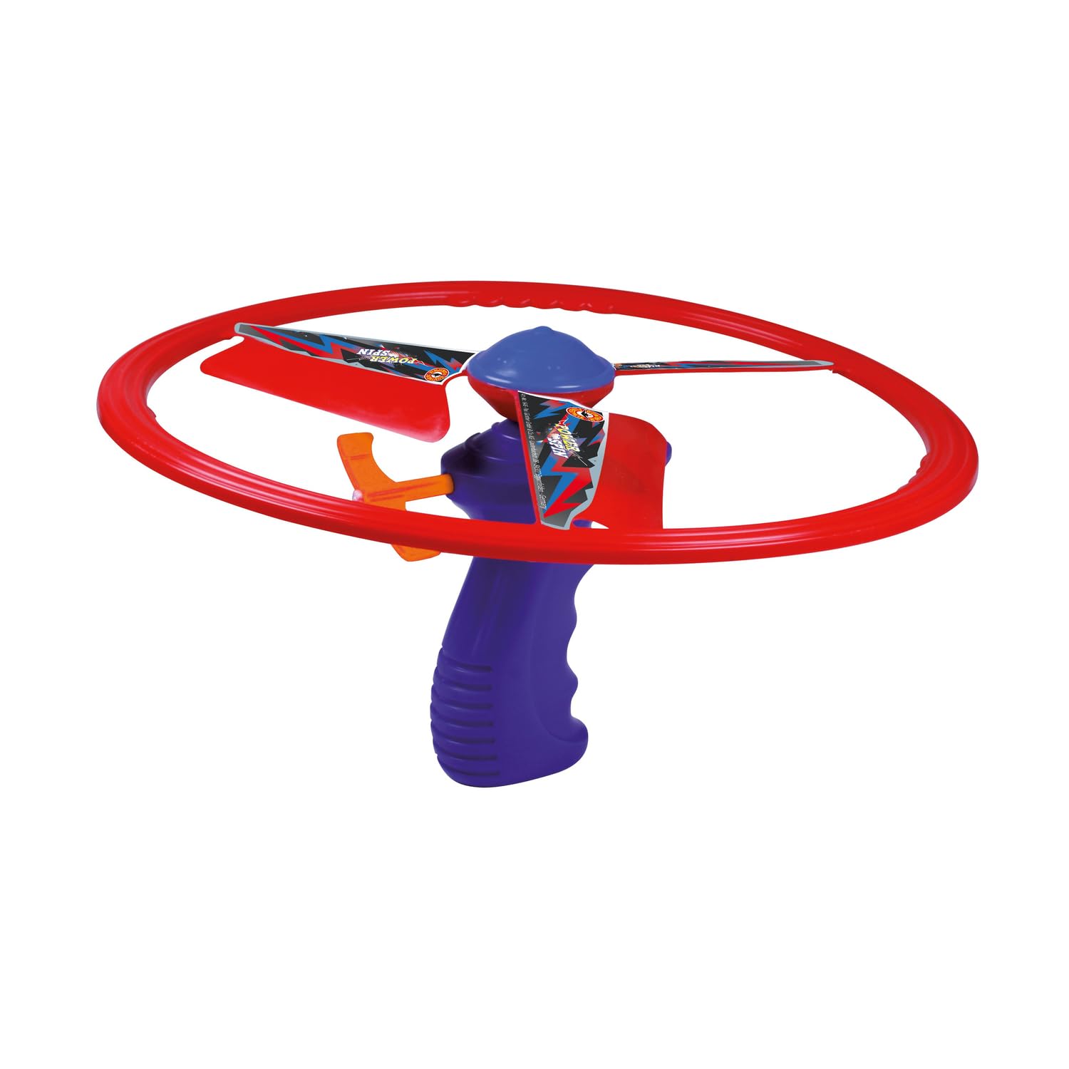 Paul Günther 1646 - Rotor Volant Power Spin Flying Toy with Quick Starter & Traction Power, Boomerang-Style Propeller Game for Kids Ages 6+, 10.4 Inch Diameter - Outdoor Fun, Backyard Play, Birthday Gifts for Boys & Girls