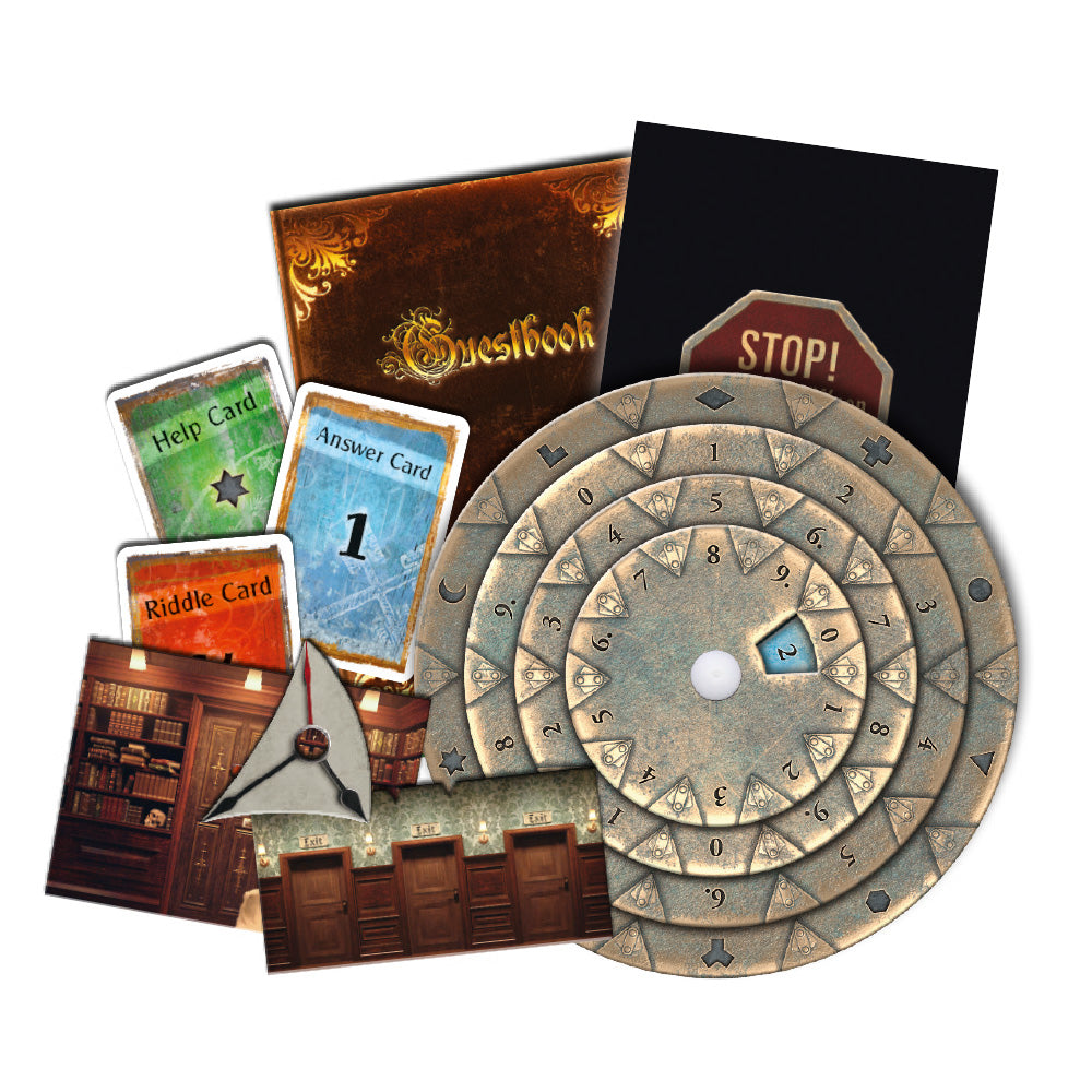 EXIT: The Sinister Mansion - Escape Room Board Game | Horror Adventure Strategy Game for Adults & Teens | Perfect for Game Nights & Halloween Parties