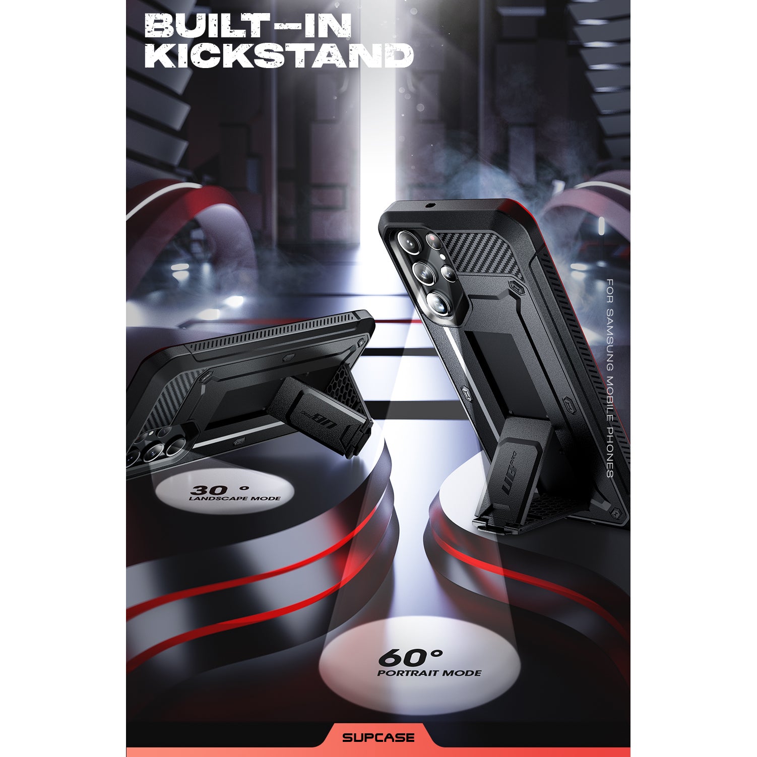Samsung Galaxy S23 Ultra Unicorn Beetle PRO Rugged Case - Heavy Duty Shockproof Protective Cover with Built-in Screen Protector | Perfect for Outdoor, Construction & Extreme Sports Use