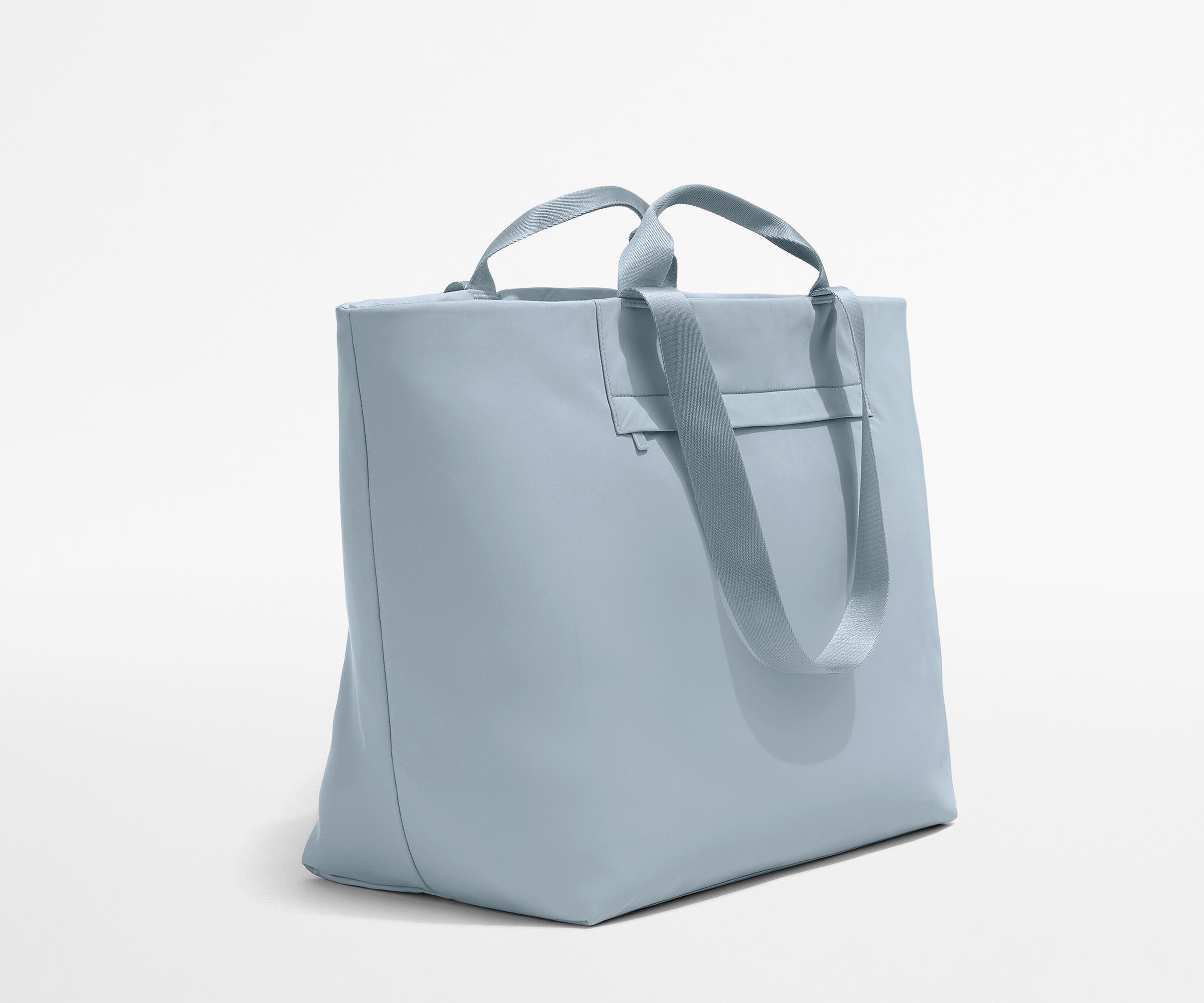 Large Featherlight Tote Bag in Arctic Blue - Stylish & Lightweight Women's Handbag for Work, Travel & Beach