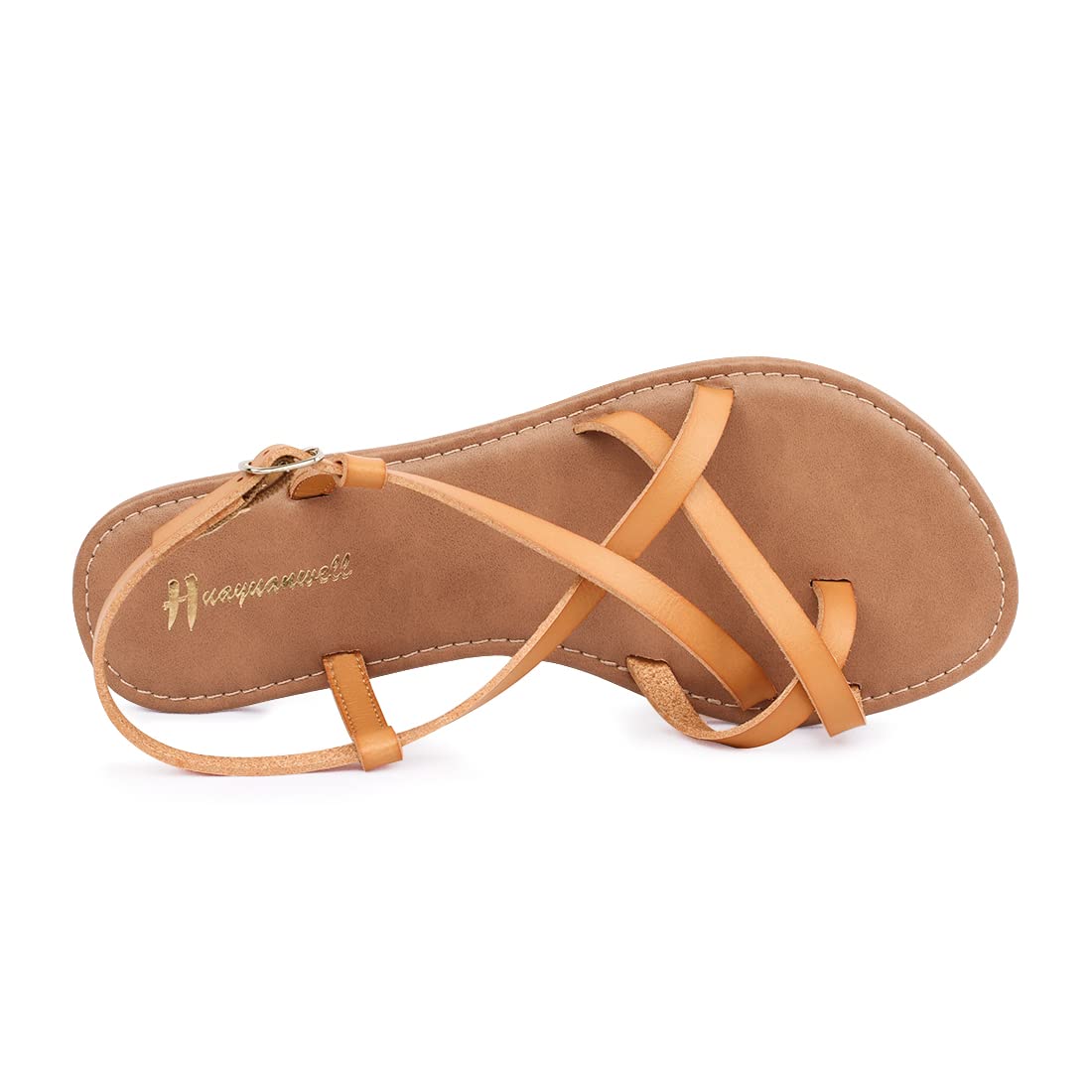 Women's Gladiator Flat Sandals - Fisherman Strappy Ankle Strap Sandals for Summer | Comfortable Walking Shoes for Beach, Vacation & Casual Outfits