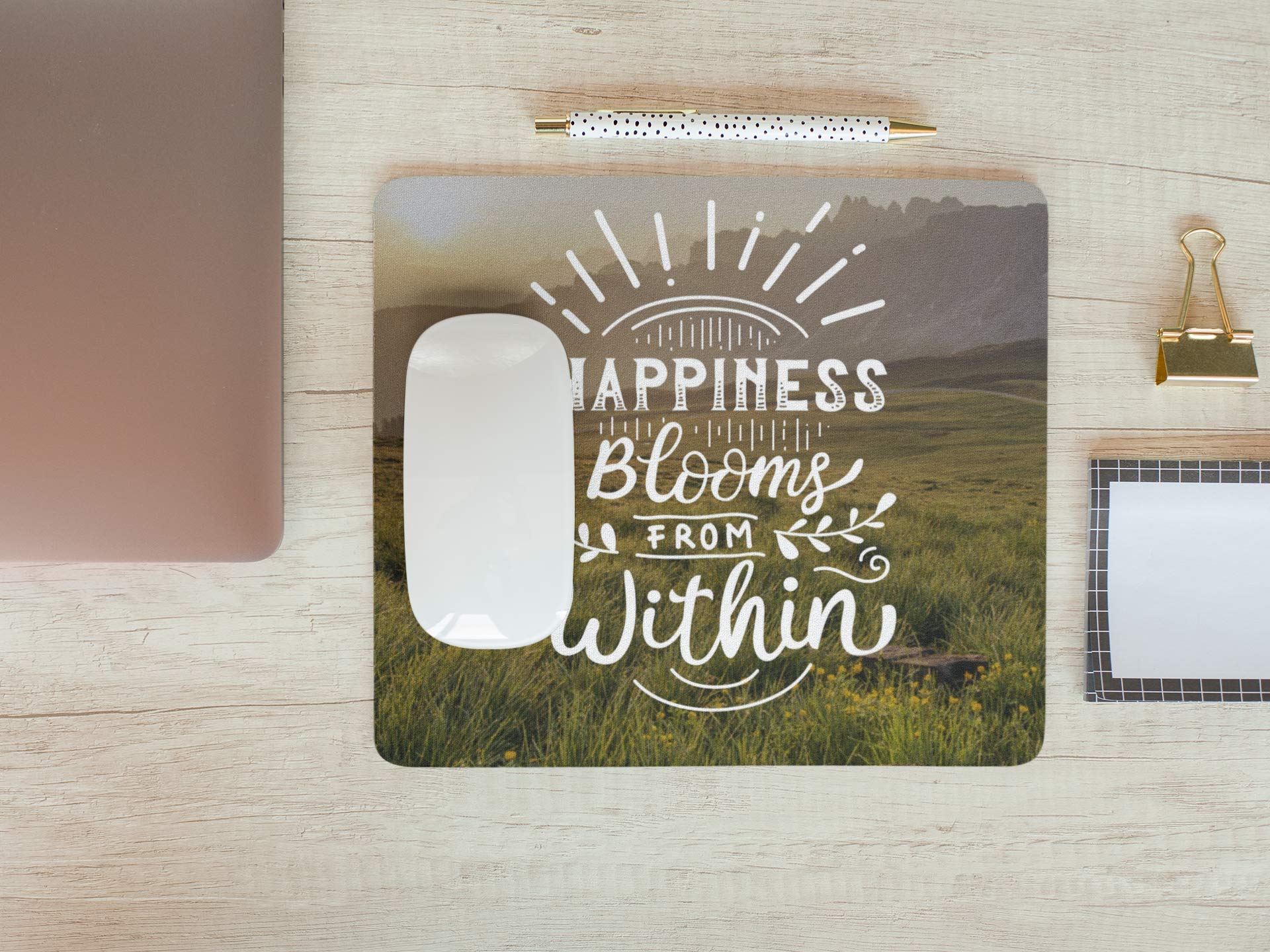 Inspirational Quote Mouse Pad - 