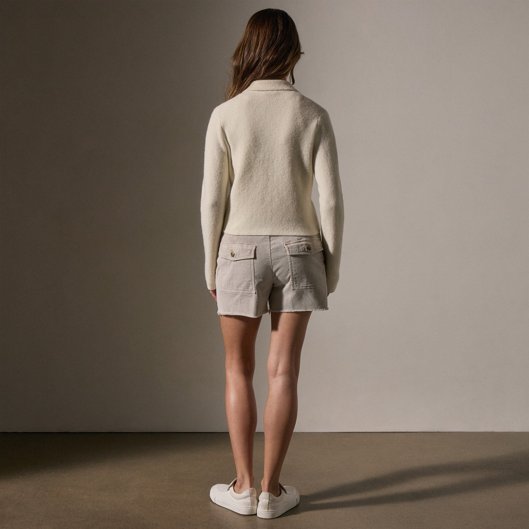 Cozy Ivory Sweater Knit Jacket for Women - Soft Warm Cardigan for Fall & Winter - Perfect for Casual Outfits, Office Wear & Coffee Dates