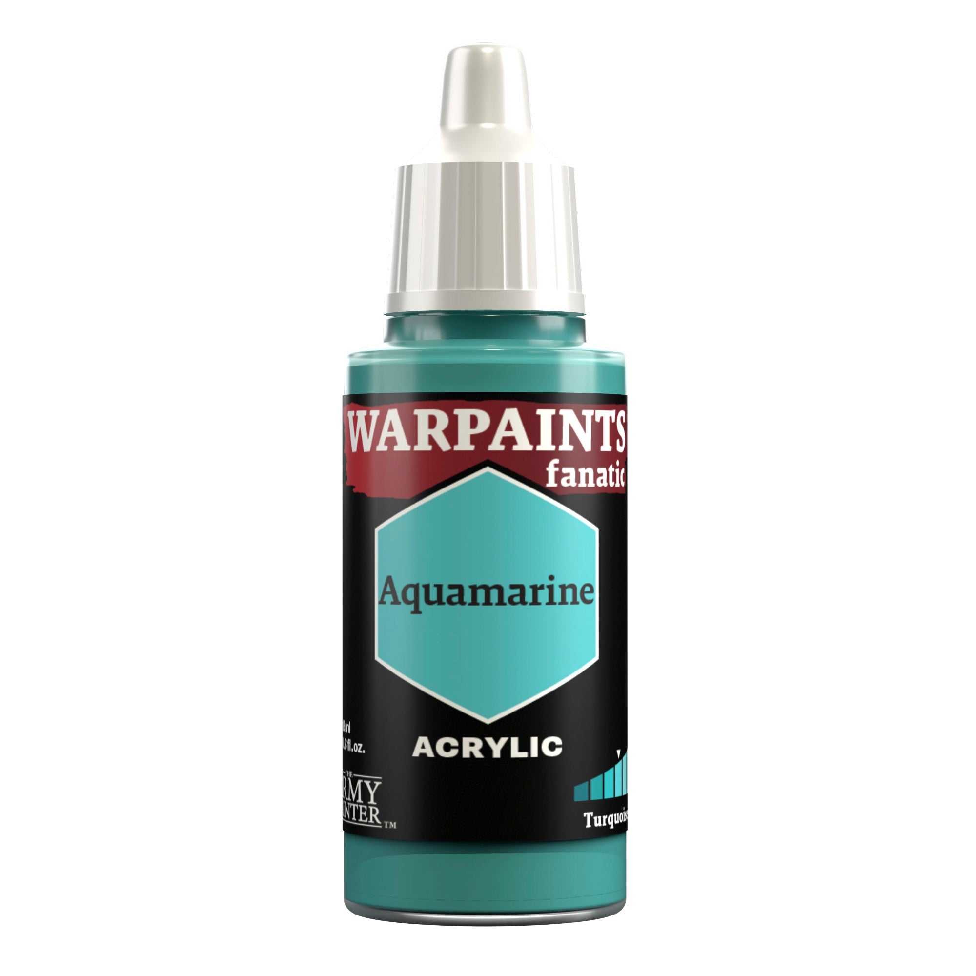 Warpaints Fanatic: Aquamarine Eyeshadow Palette - Vegan & Cruelty-Free Makeup for Bold Eye Looks - Perfect for Parties, Halloween & Cosplay