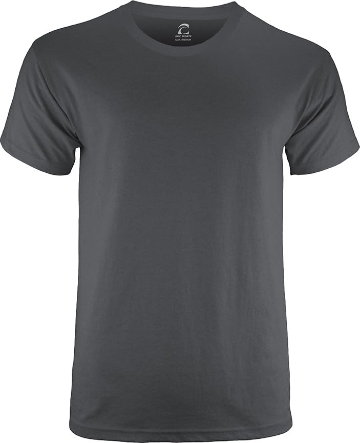 Premium Heavyweight 5.6oz Pre-Shrunk Cotton T-Shirt for Men & Women - Heather Blended Colors - Perfect for Casual Wear, Gym, and Everyday Comfort