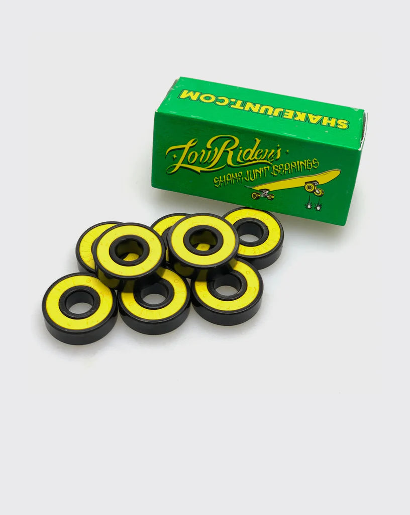 Shake Junt Bearings Low Rider - Premium Skateboard Bearings for Smooth Riding | Perfect for Street Skating & Longboard Cruising