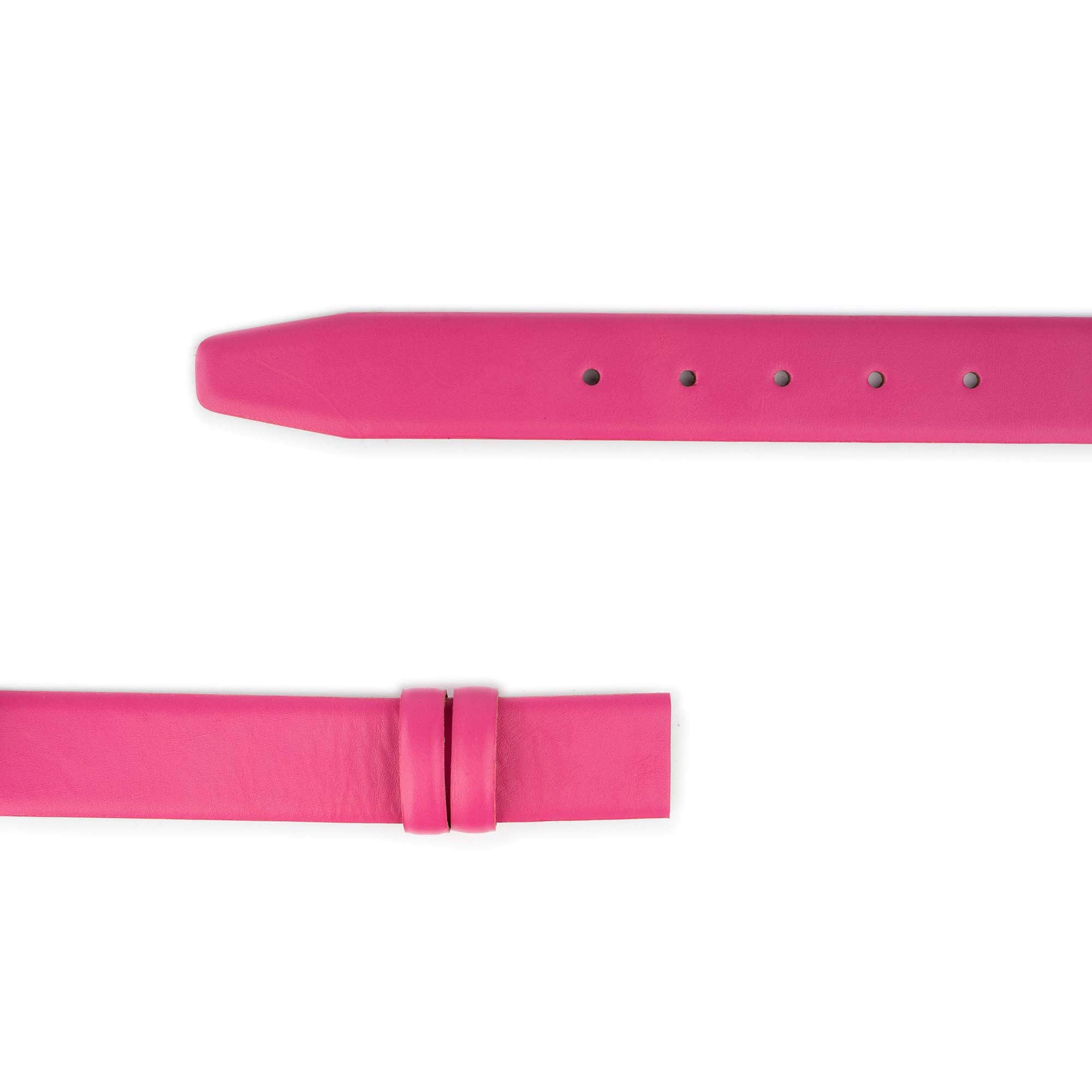 Replacement Pink Leather Belt Strap for Montblanc Buckles - Fashion Accessory for Watches, Handbags & Luxury Items