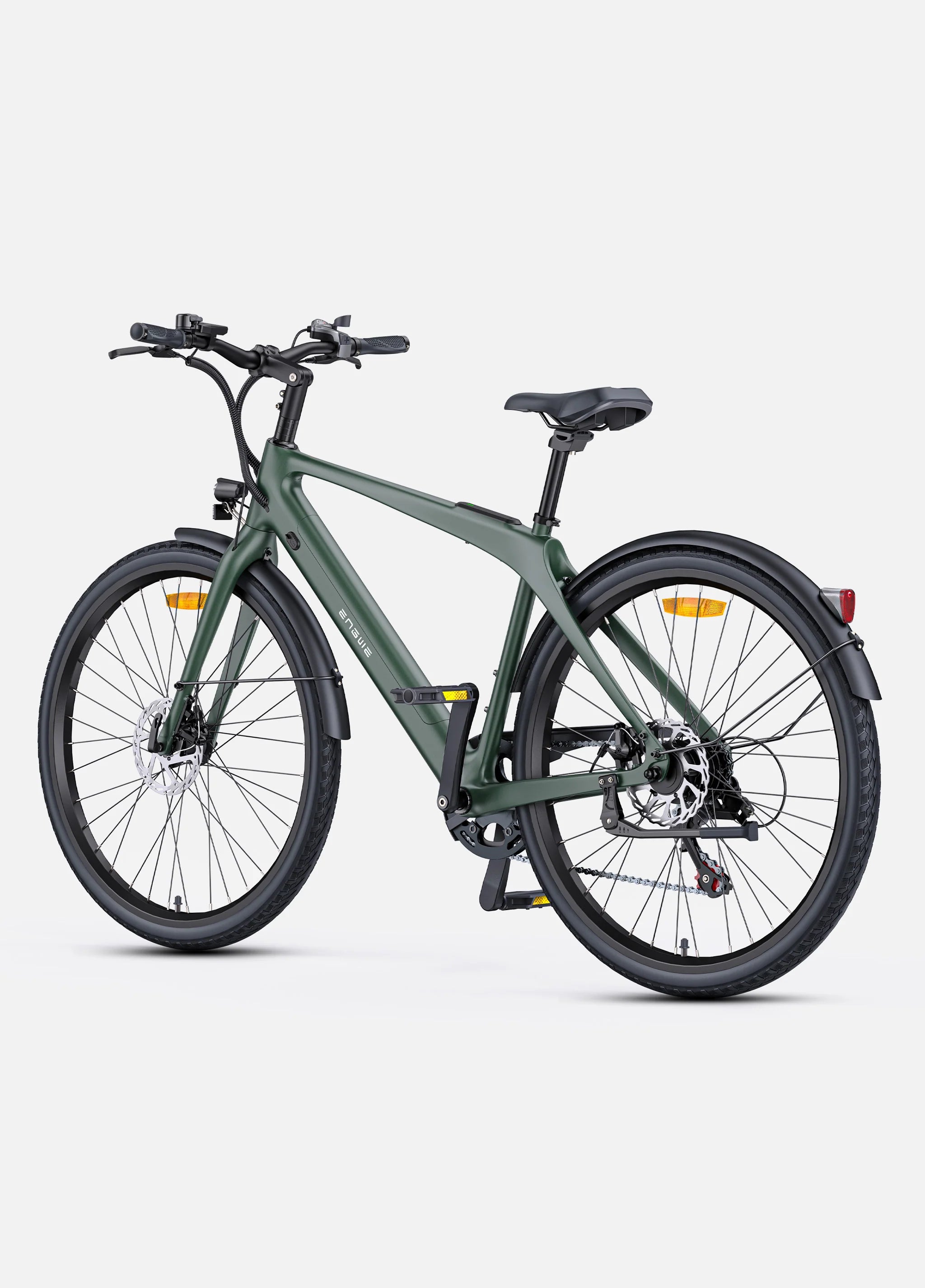 MAPFOUR N1 AIR 250W Ultra Lightweight Electric Bike - 100KM Long Range Carbon Fiber Frame - Perfect for Urban Commuting & City Riding