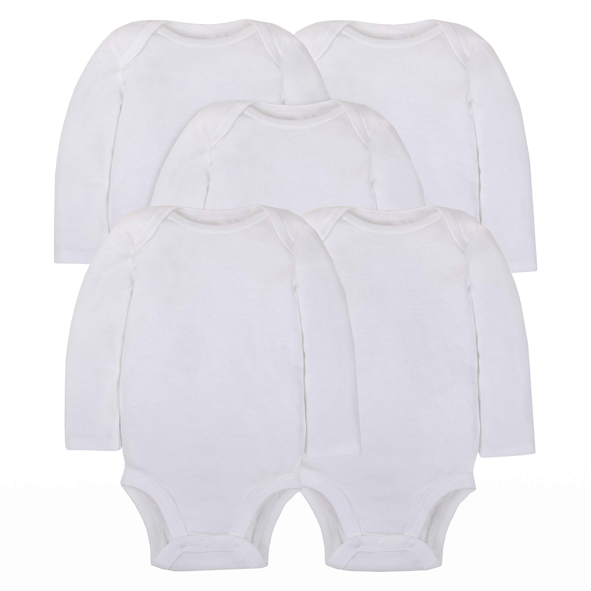 Organic Cotton Baby Bodysuit - Lamaze Unisex Long Sleeve Snap Closure Onesie for Newborns & Infants | Soft, Comfortable & Breathable for Everyday Wear, Playtime & Photo Shoots
