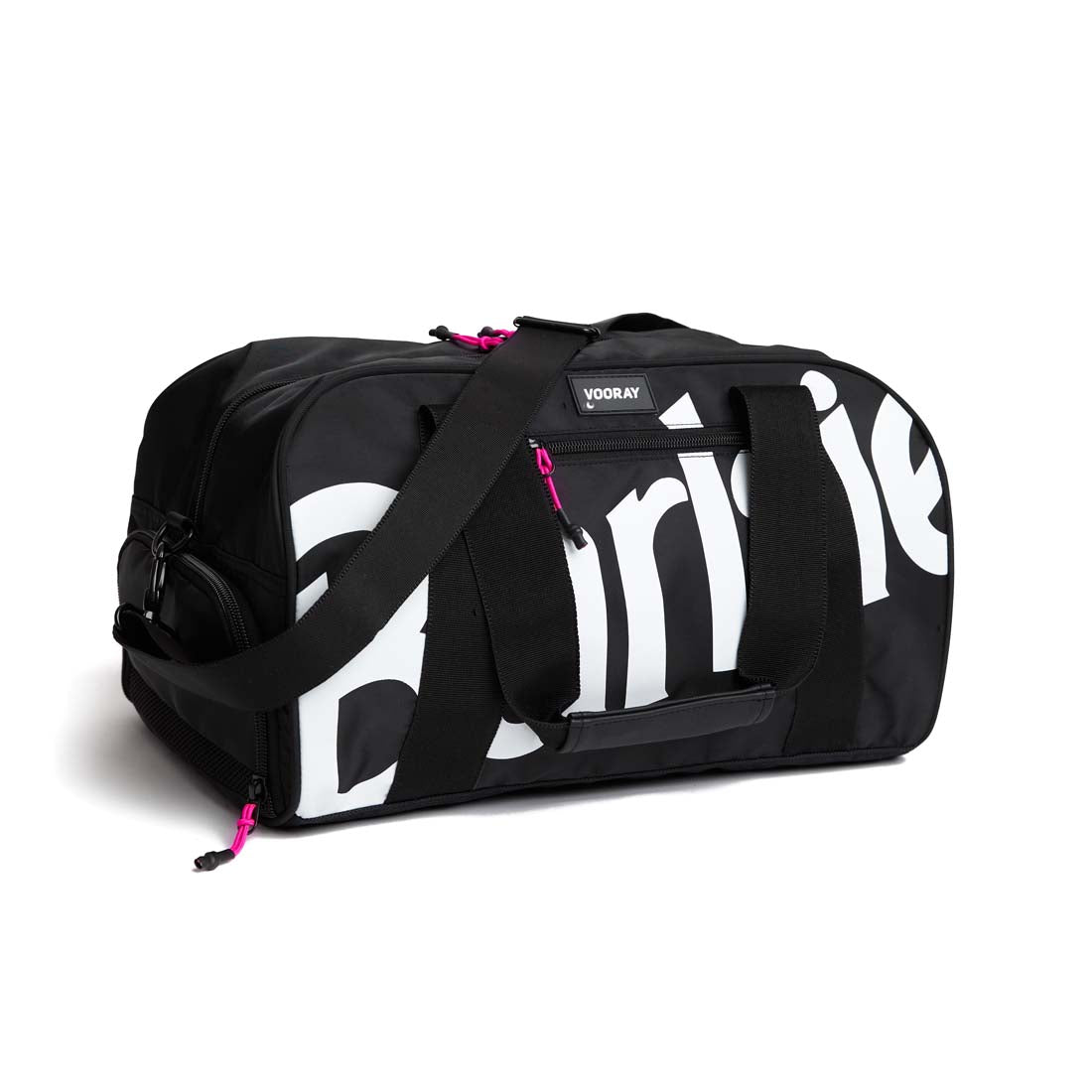 Vooray Burner Gym Duffel Bag - Stylish & Durable Workout Tote for Women - Perfect for Gym, Yoga, Travel & Sports (Barbie Pink)