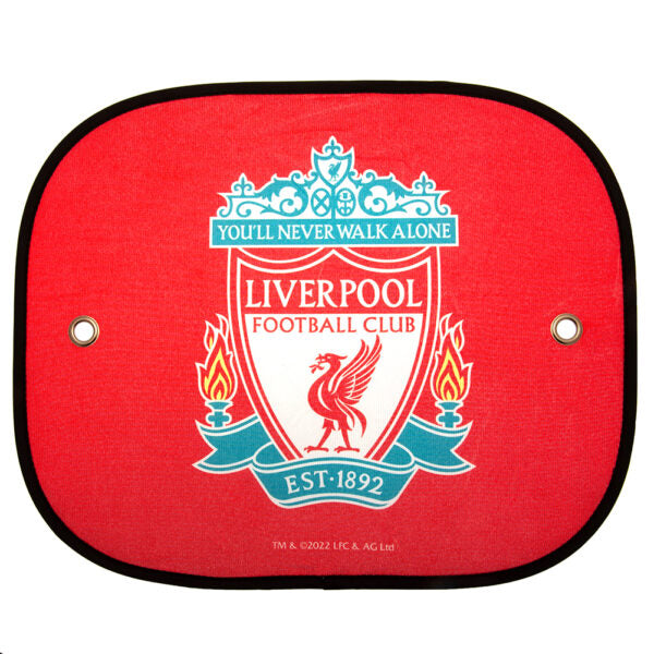 Liverpool FC Car Sunshade - Premium Custom Fit Windshield Sun Shade for Cars - Perfect for Summer Heat Protection & Team Pride Display