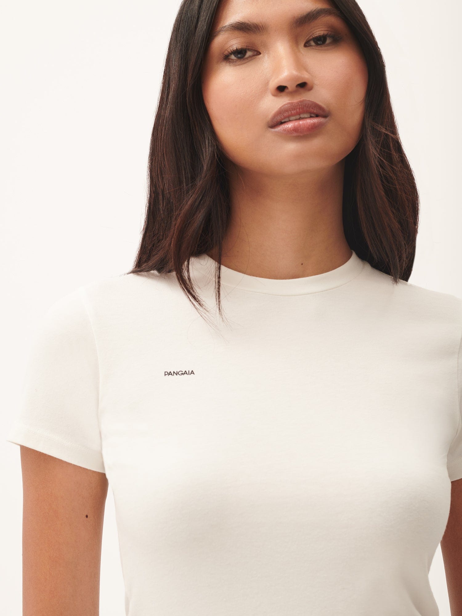 Women's 365 Cotton Stretch T-Shirt - Soft Breathable Crew Neck Tee for Everyday Wear | Casual Outfits, Layering & Lounge Wear | Off White