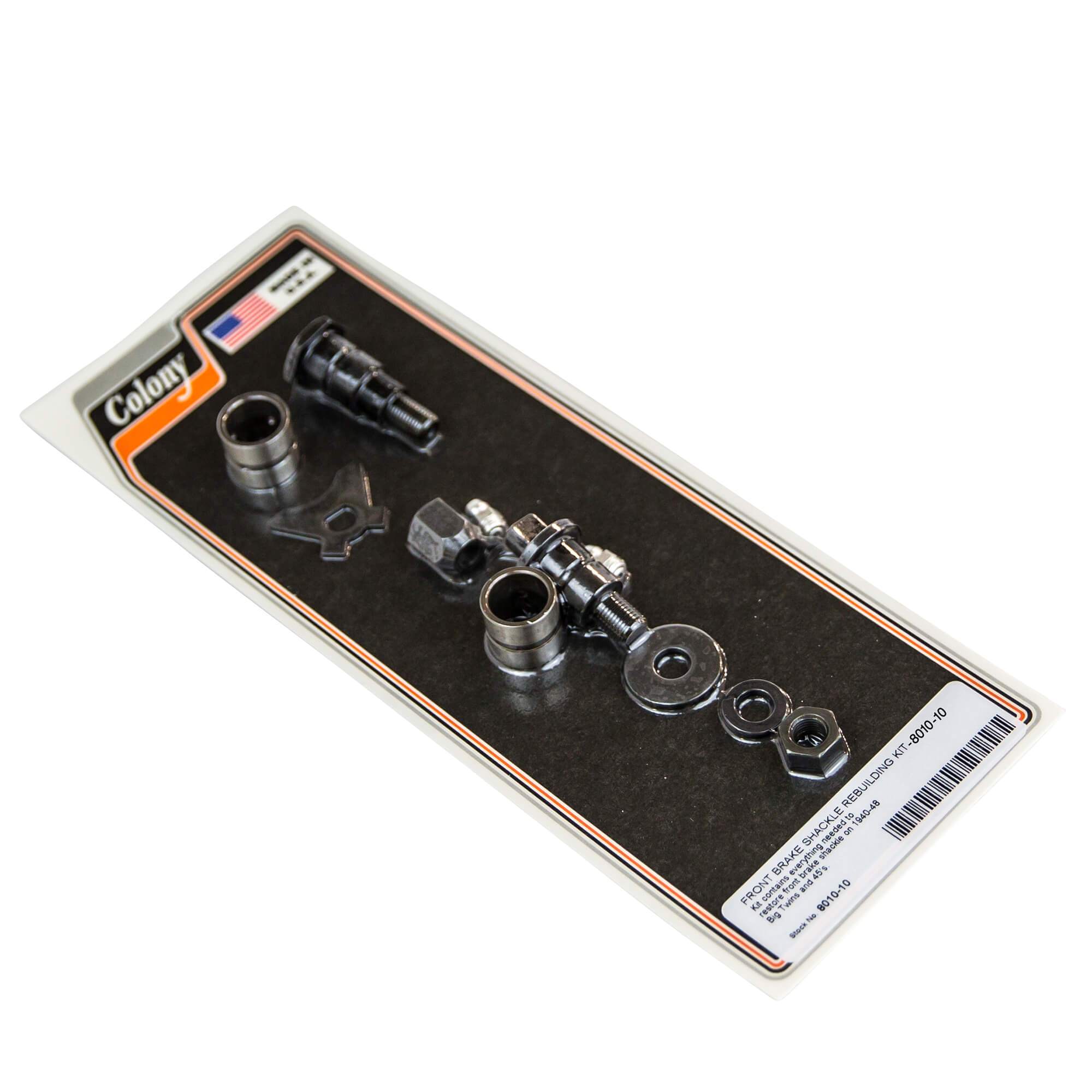 1940-1948 Harley Davidson Big Twins & 45's Front Brake Shackle Rebuilding Kit #8010 - Perfect for Vintage Motorcycle Restoration & Maintenance