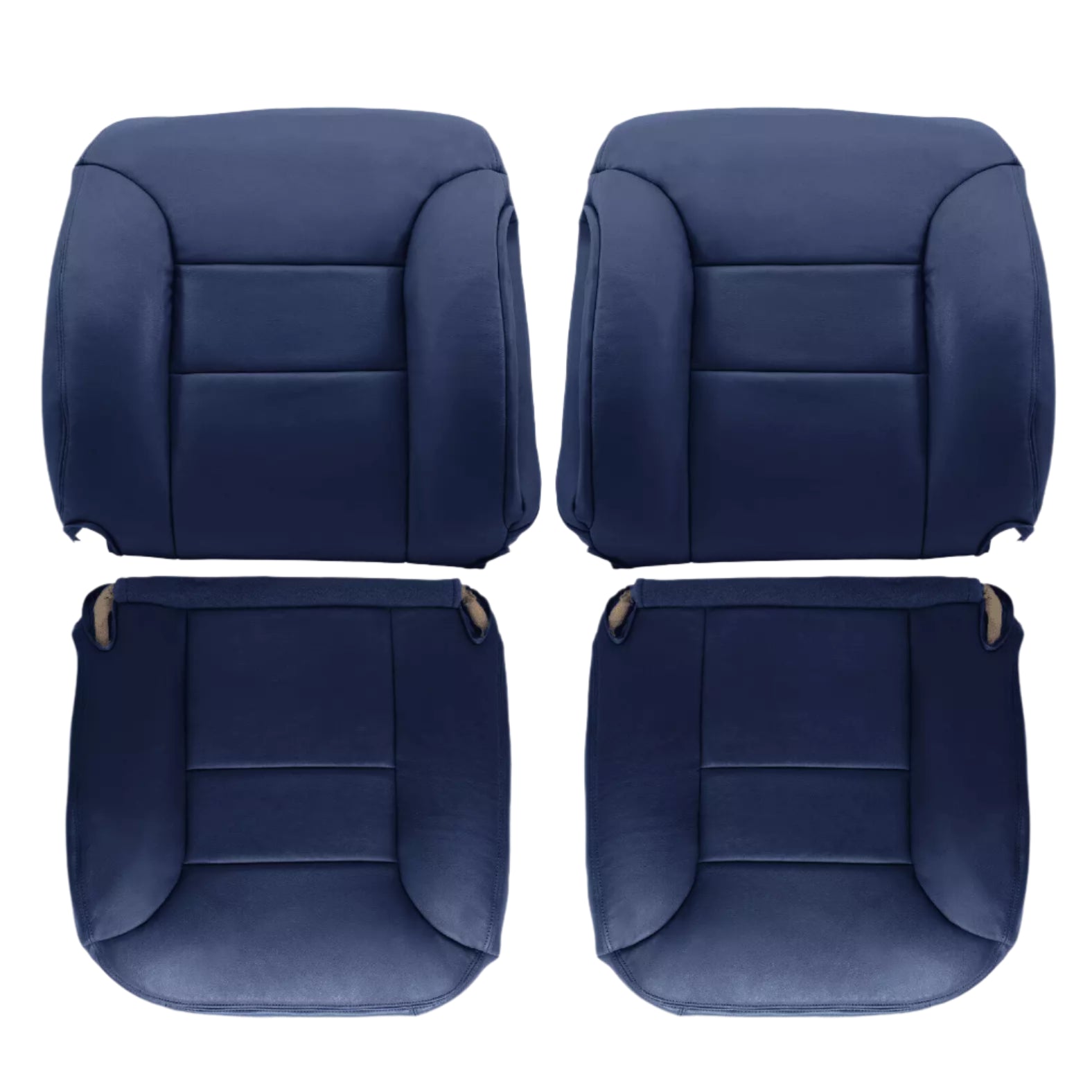 1995-1999 Chevy Tahoe Suburban Silverado Custom Fit Seat Covers - Navy Blue Waterproof Neoprene Car Seat Protectors for Trucks & SUVs | Durable, Comfortable & Easy to Install