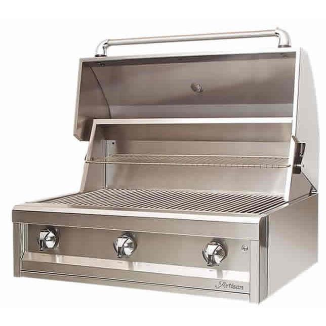 Artisan 36-Inch American Eagle Built-In Gas Grill with LP Propane - Perfect for Backyard BBQs, Outdoor Cooking & Patio Entertaining