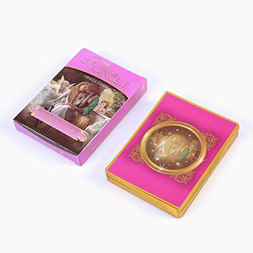 Romance Angel Oracle Cards - 44 Love Guidance & Fate Prediction Tarot Deck with Gilded Design (English Edition) | Perfect for Love Readings, Relationship Advice & Spiritual Growth