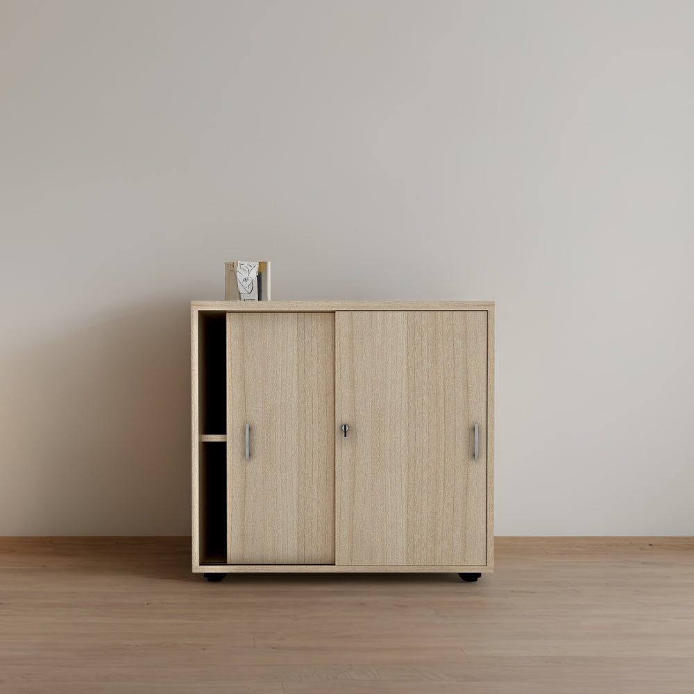 Minimo Office Cabinet - Modern Storage Solution for Home & Office Organization | Perfect for Files, Supplies & Workspace Decluttering