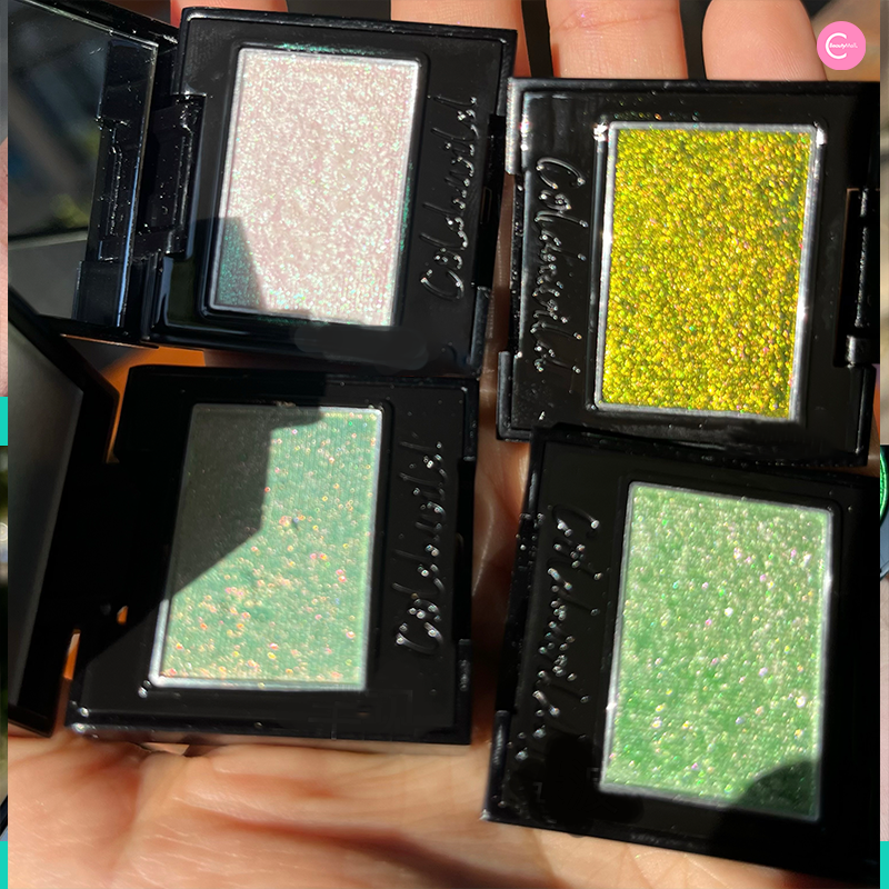 Coldnwild Chameleon Green Eyeshadow - Long Lasting Pigmented Makeup for Party & Night Out | Vegan & Cruelty-Free