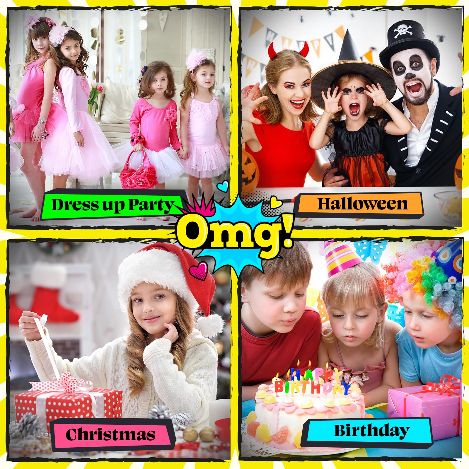 **Washable Kids Makeup Kit for Girls - Double Layer Pretend Play Cosmetic Set, Non-Toxic & Safe Toddler Toys for Ages 3-12 - Perfect Birthday Gift for Little Princesses (Great for Dress-Up, Role Play & Party Fun)**