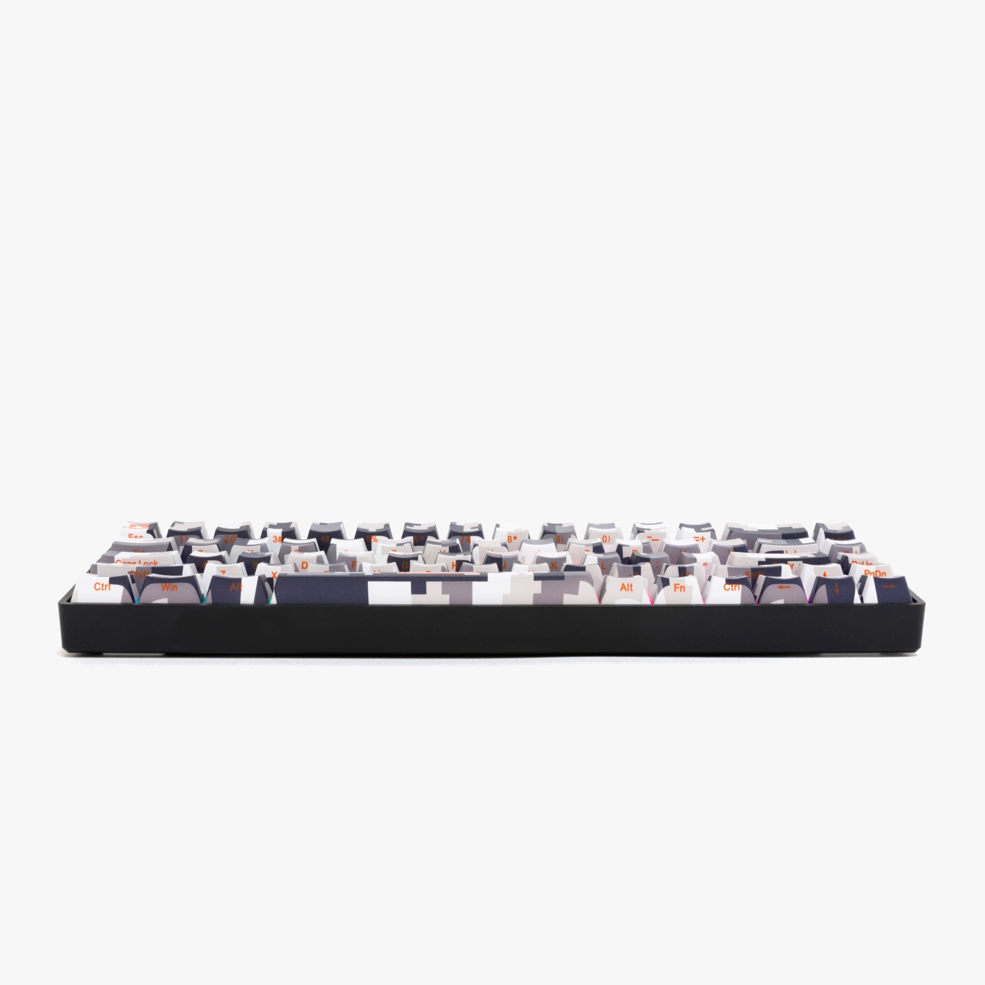 DIGICAMO Basecamp 65 Mechanical Keyboard - ARCTIC White | Compact 65% Layout, Hot-Swappable Switches, RGB Backlit | Perfect for Gaming, Office Work & Programming