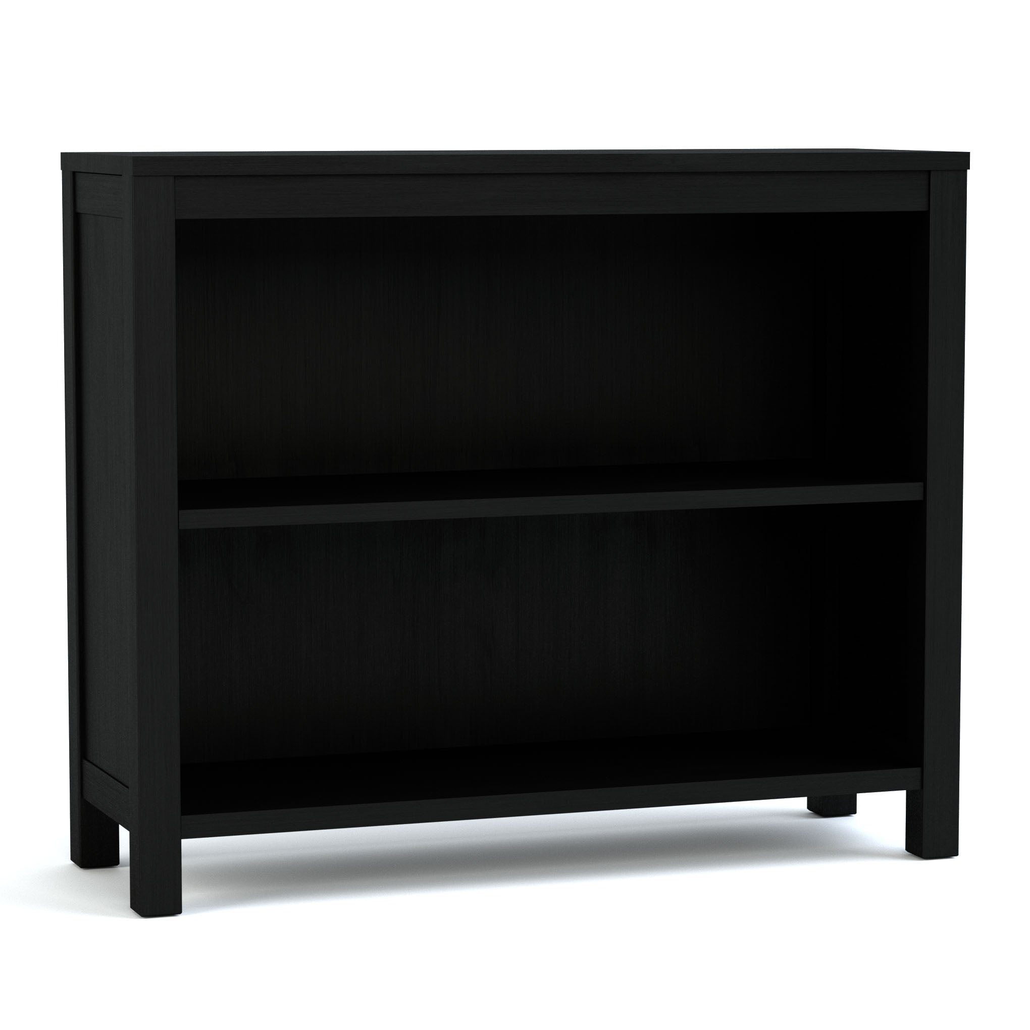 Origins 36 Inch Low Bookcase - Modern Wooden Bookshelf for Home & Office Storage - Perfect for Living Room, Bedroom, or Study Organization