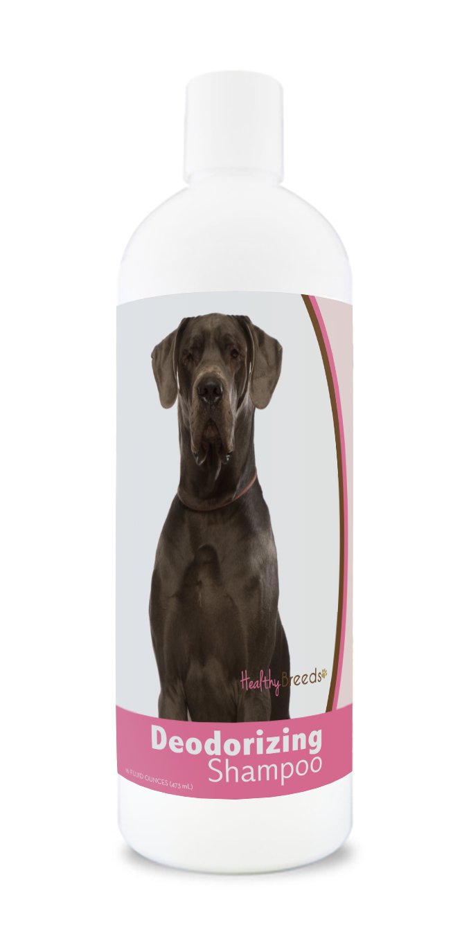 Healthy Breeds Great Dane Deodorizing Shampoo for Dogs - 16 oz | pH Balanced, Hypoallergenic Dog Shampoo for Odor Control & Freshness | Perfect for Bathing, Grooming & Eliminating Dog Smells