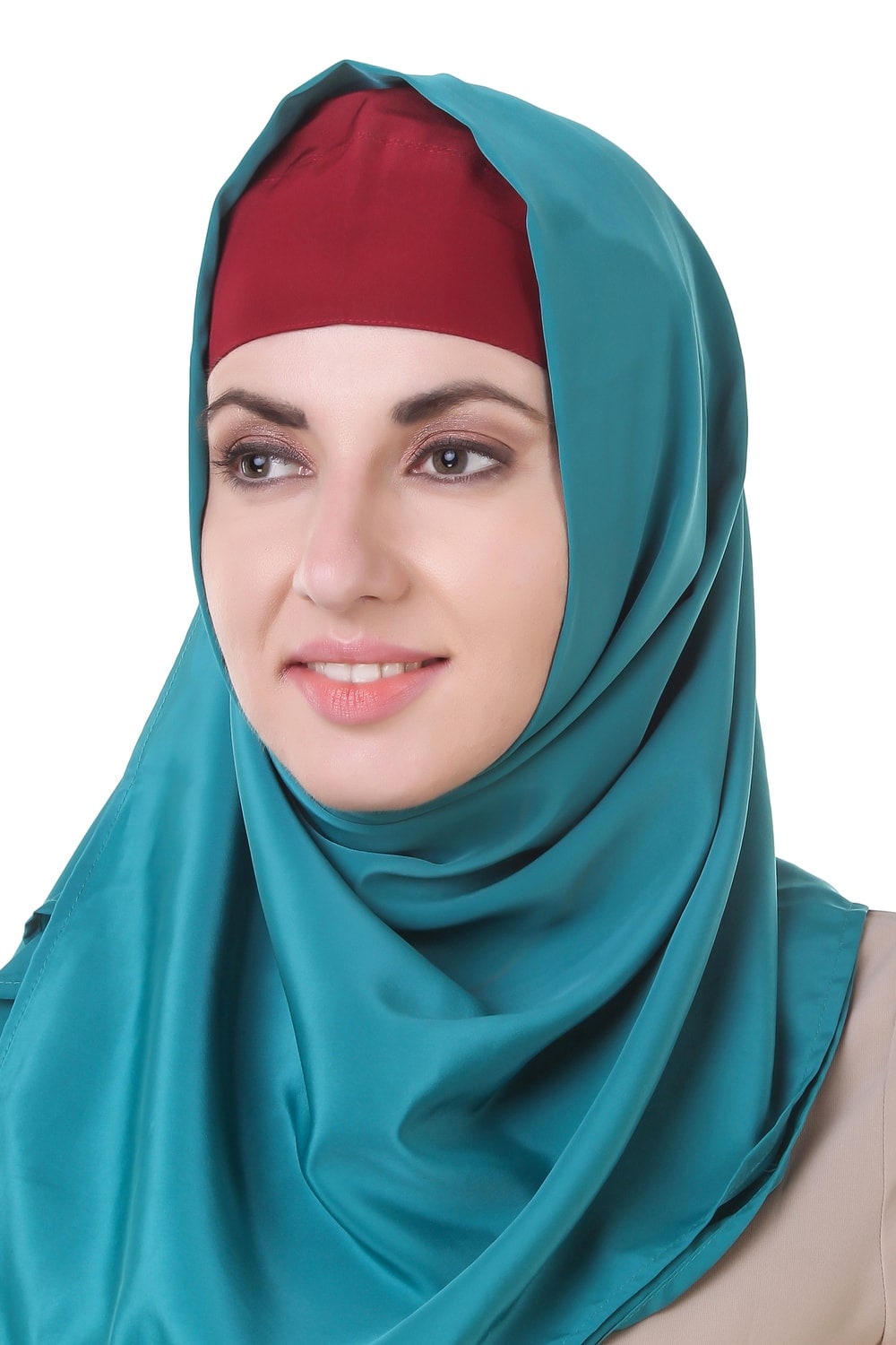 Jameelah Bottle Green Hijab - Modest Muslim Scarf for Women - Perfect for Prayer, Daily Wear & Special Occasions