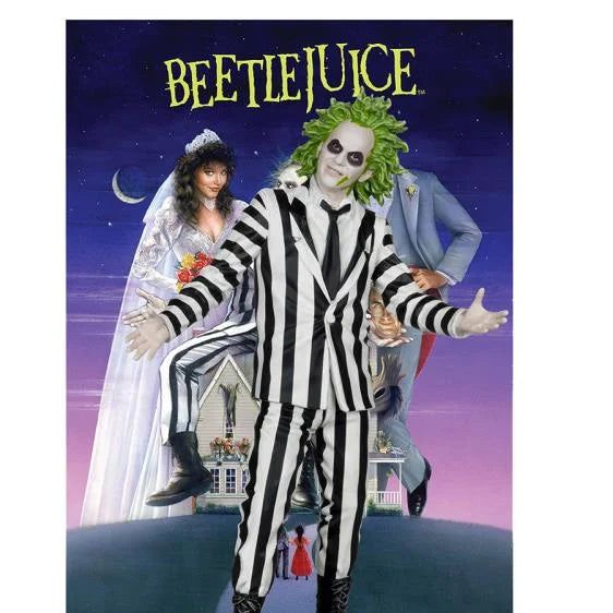 Beetlejuice (1988) Movie Maniacs 6 Limited Edition Collectible Figure - Perfect for Horror Fans & Tim Burton Movie Collectors