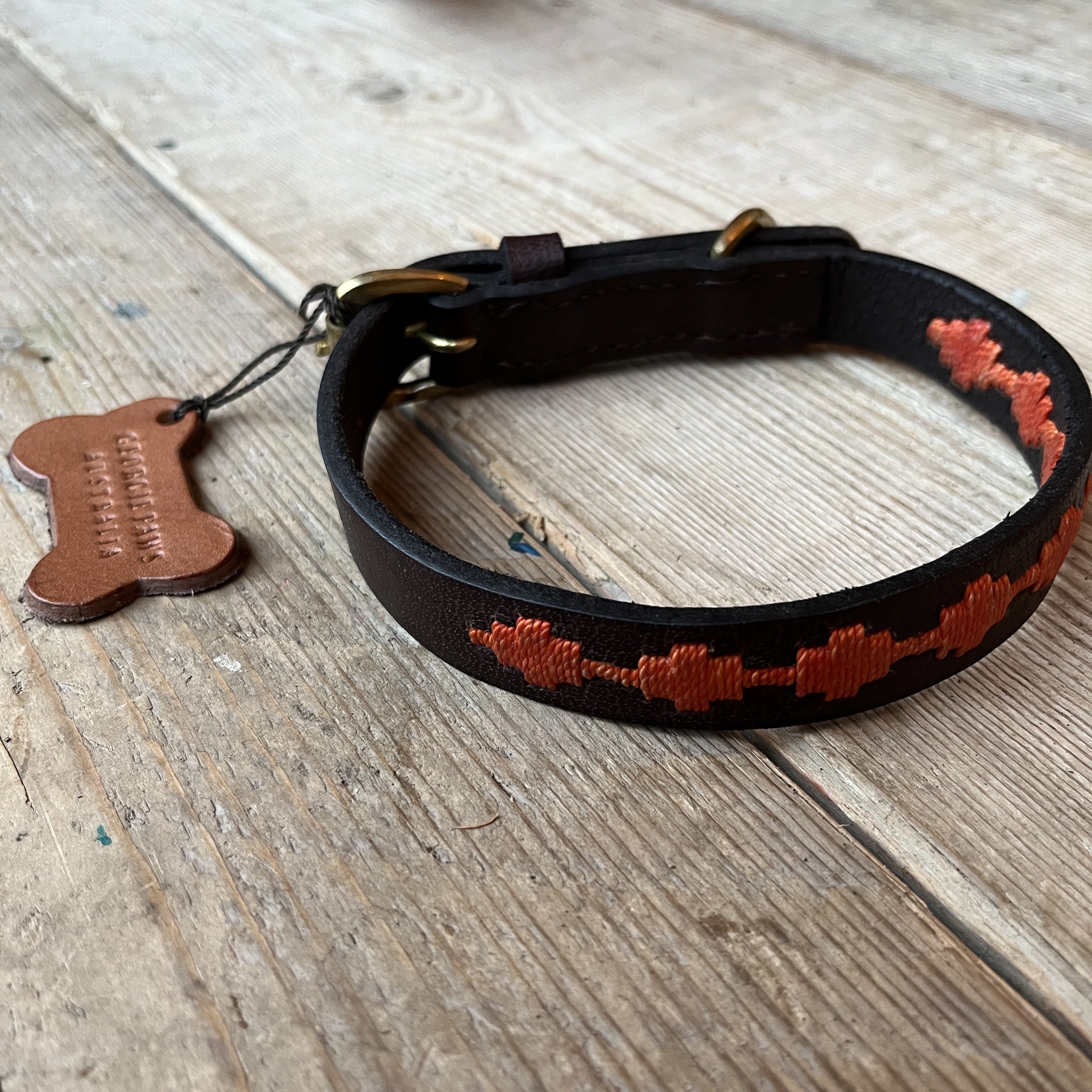 Georgie Paws Ochre Bark Collar for Dogs - No Shock Anti-Bark Training Collar with Adjustable Strap - Perfect for Small, Medium & Large Dogs - Use for Home, Yard, or Outdoor Training