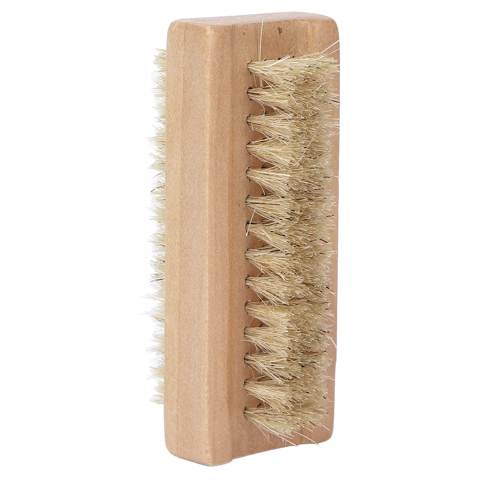 Double-Sided Wooden Nail Cleaner Brush for Manicure & Pedicure - Cuticle Scrubber, Fingernail & Toenail Cleaning Kit - Perfect for Home Spa, Salon Care & Travel Hygiene