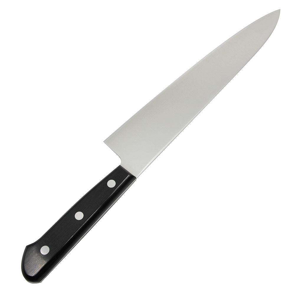 Premium Misono Molybdenum Gyuto Chef Knife - No Bolster Japanese Kitchen Knife for Professional Chefs & Home Cooking - Perfect for Slicing, Dicing & Meat Cutting