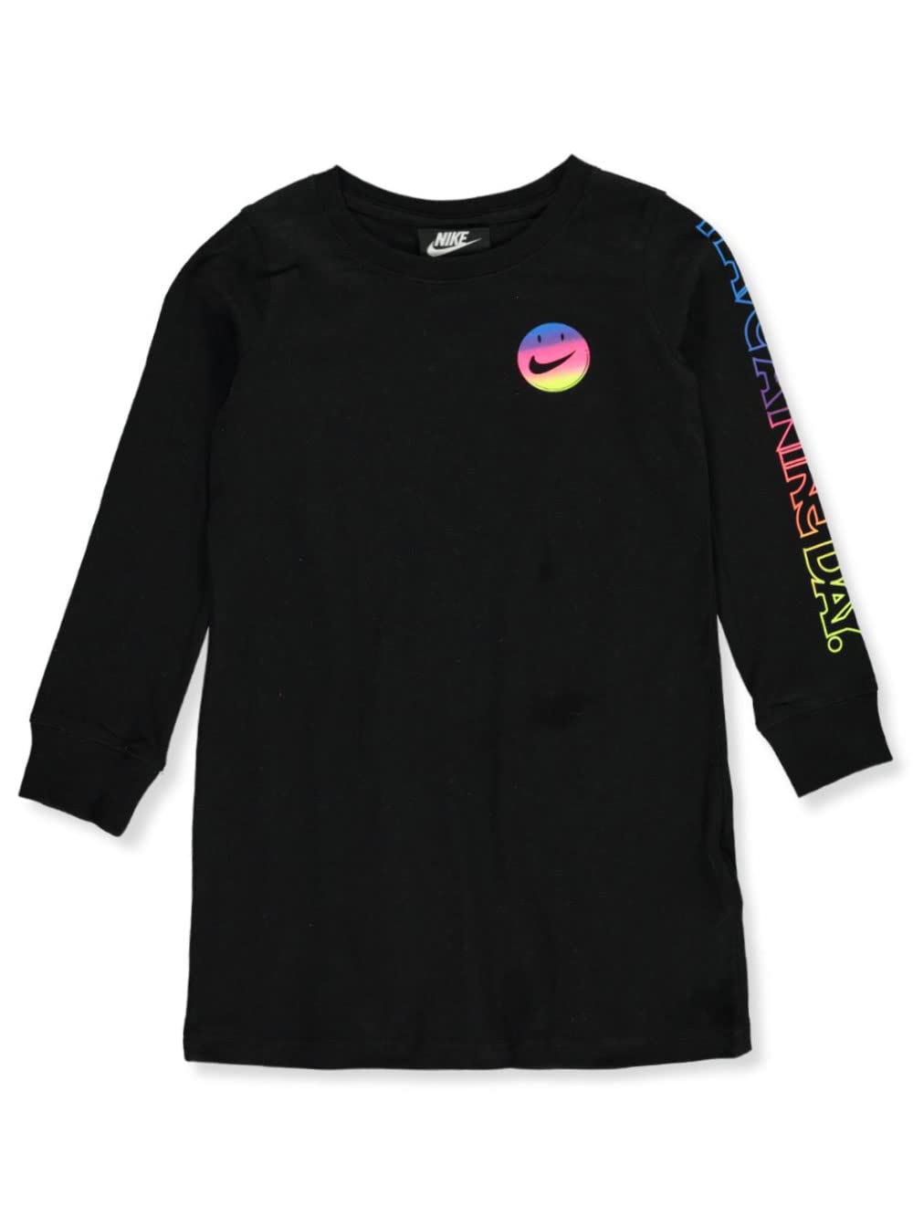 Nike Girls' Black Dress Size 6 - Stylish & Comfortable Kids' Party Wear for Birthday, School Events & Special Occasions