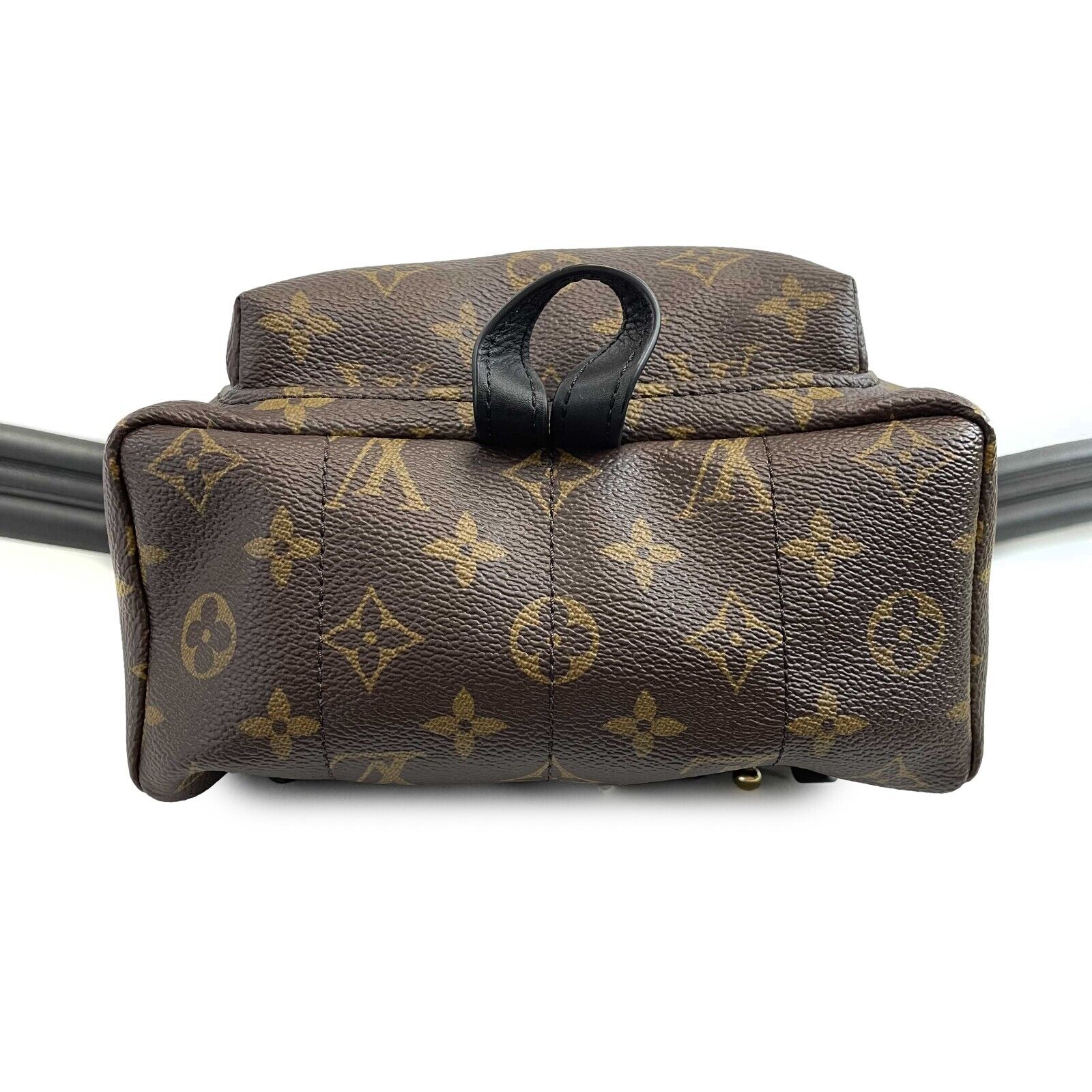Authentic Louis Vuitton Palm Springs PM Backpack - Brown Monogram Canvas - Luxury Travel Bag for Women & Men, Perfect for City Commute & Weekend Getaways