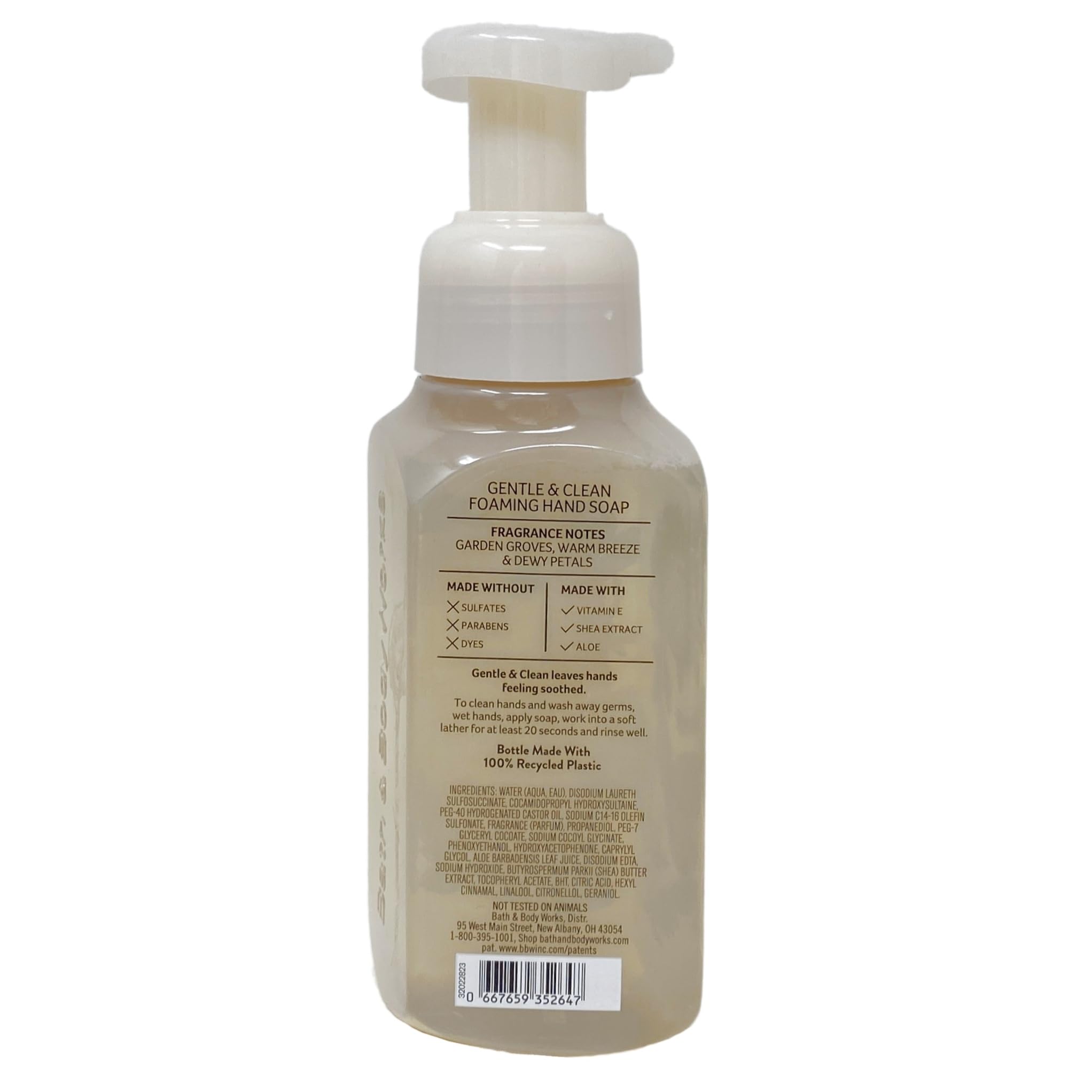 Bath & Body Works Spring Greenhouse 2-Pack Foaming Hand Soap Set - Gentle & Clean Formula with Free Natural Oats Sample Soap | Refreshing Hand Wash for Home, Office & Gifts
