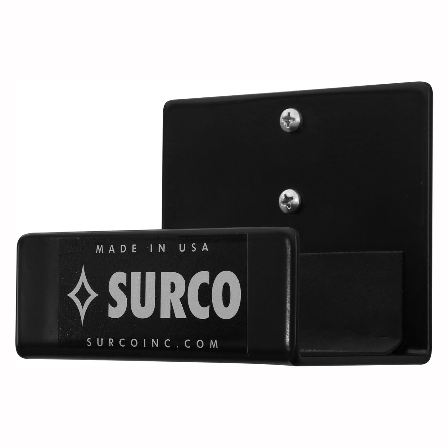 Surco DH1000 Wall Mount Door Storage Hangers for Jeep Wrangler YJ TJ JK JL - Heavy Duty Front & Rear Door Organizer Pair - Perfect for Garage, Off-Road Gear Storage & Jeep Accessories Organization