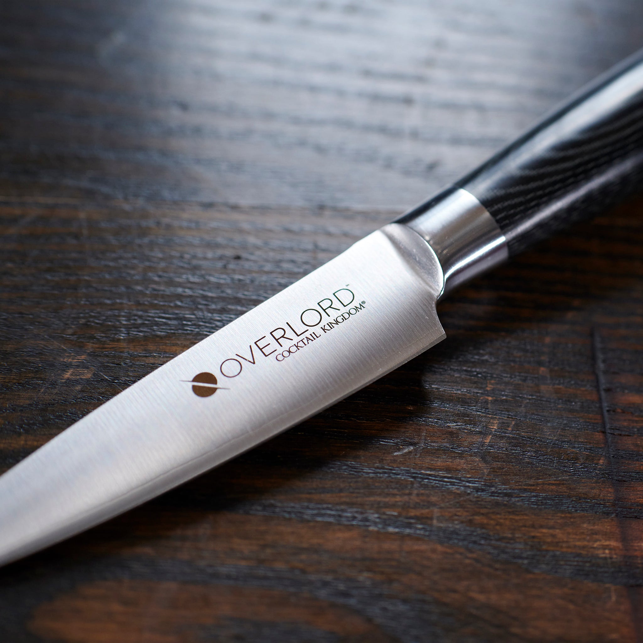 OVERLORD™ 3.5 Inch Paring Knife with Ergonomic Composite Handle - Sharp Kitchen Utility Knife for Peeling, Slicing Fruits & Vegetables - Perfect for Home Cooking & Professional Chefs