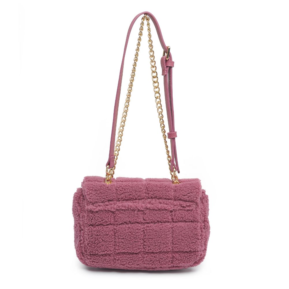 Ryeland Sherpa Crossbody Bag for Women - Soft Fleece Shoulder Purse with Adjustable Strap, Perfect for Travel, Shopping & Daily Use