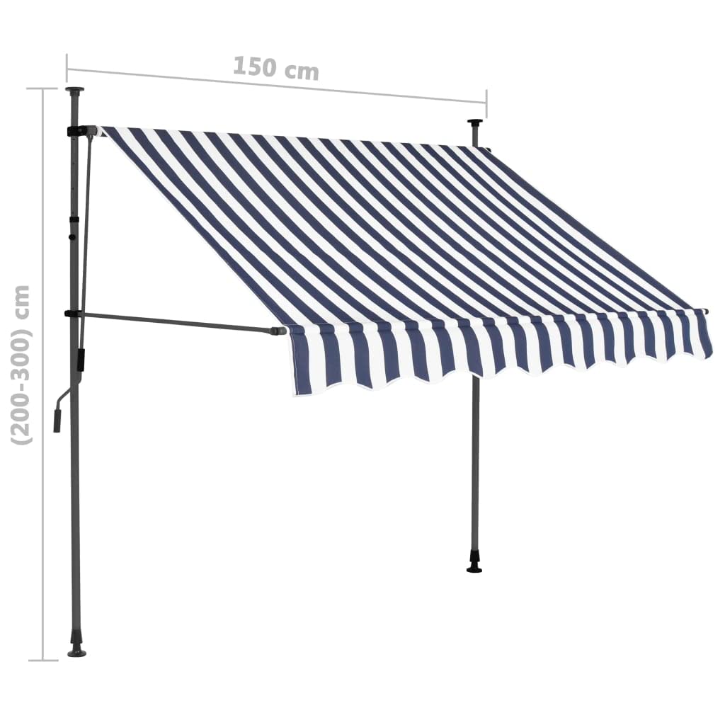 Retractable Patio Door & Window Awning - 59.1