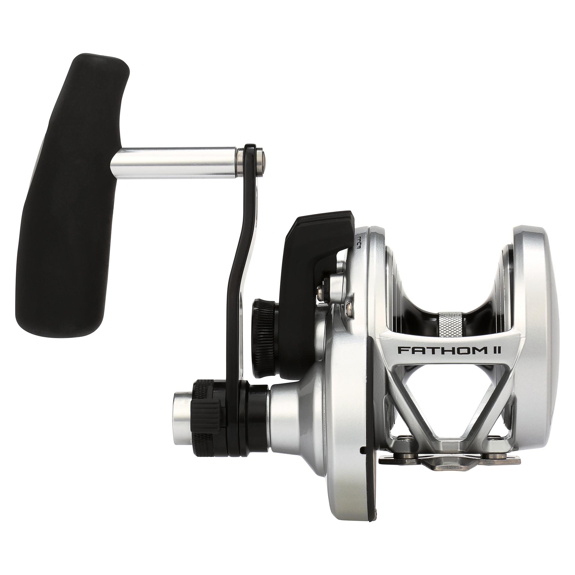 PENN Fathom™ II Lever Drag 2-Speed Conventional Fishing Reel - Saltwater & Deep Sea Fishing Gear for Big Game Anglers