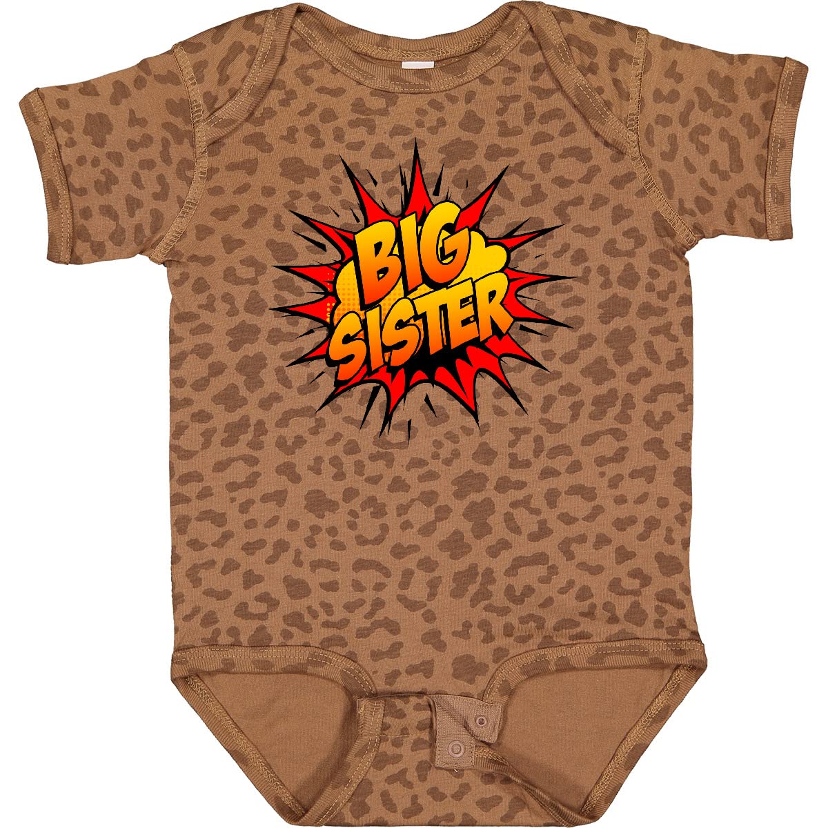 Inktastic Big Sister Super Hero Baby Bodysuit - Cute Sibling Outfit for Newborns & Infants - Perfect for Family Photos, Birth Announcements & Special Occasions