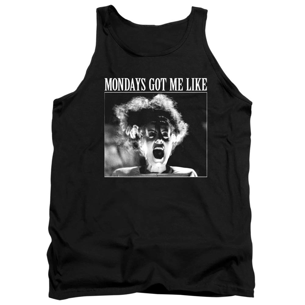 Universal Monsters Monday Monster Unisex Tank Top for Men & Women - Casual Graphic Tee for Halloween, Cosplay & Pop Culture Fans