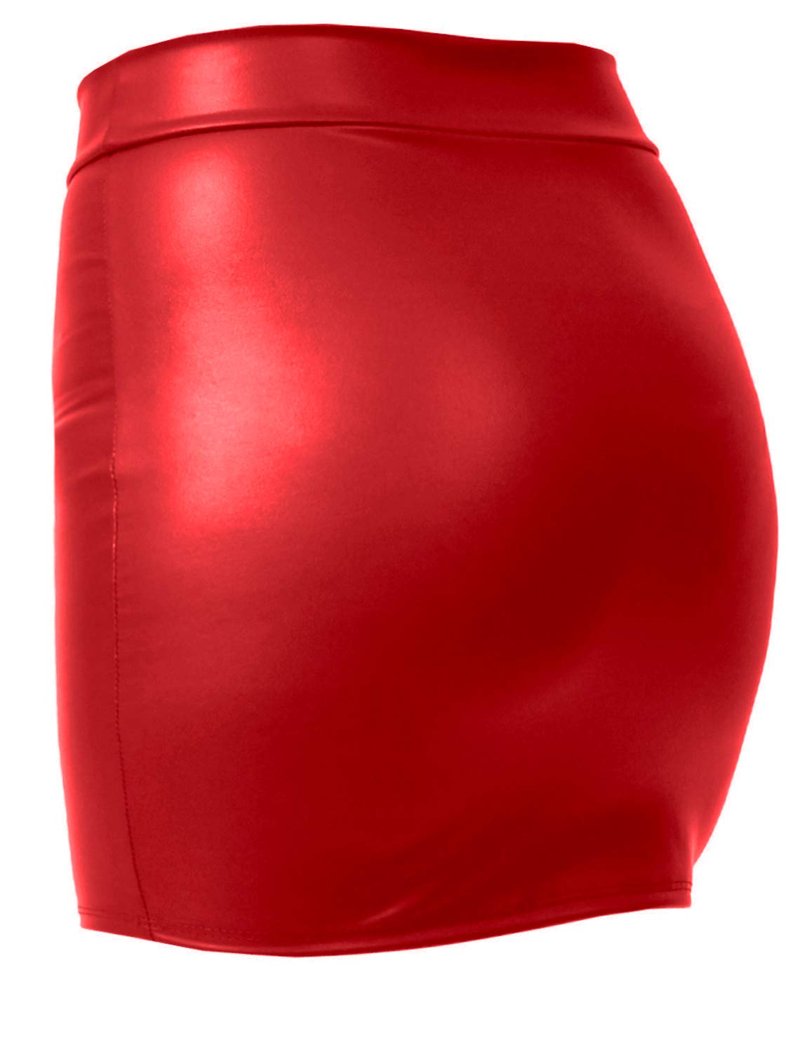 NE PEOPLE Women's Stretch Knit Bodycon Mini Skirt - Slim Fit Pencil Skirt Solid Color Made in USA | Perfect for Office, Party & Casual Wear