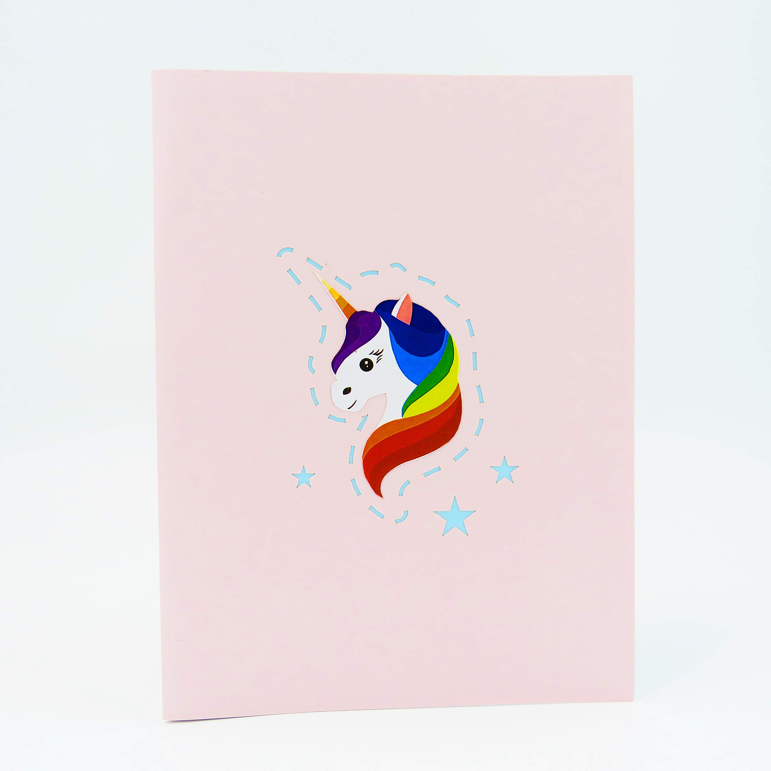Magical Unicorn Pop Up Card for Birthdays & Special Occasions
