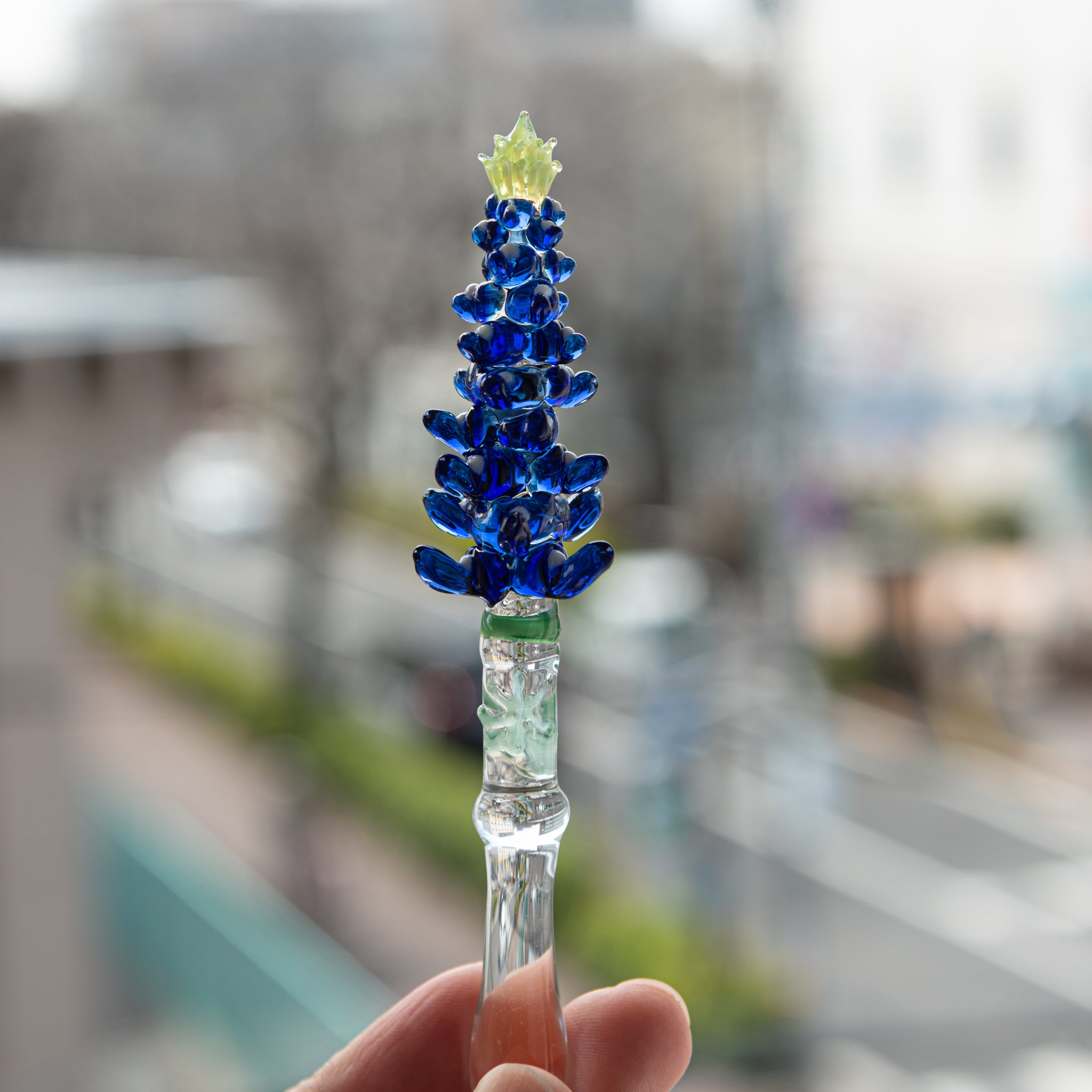 Bluebonnet Glass Dip Pen - Limited Edition Calligraphy Pen for Hand Lettering, Art & Craft - Perfect for Journaling, Scrapbooking & Gift Writing