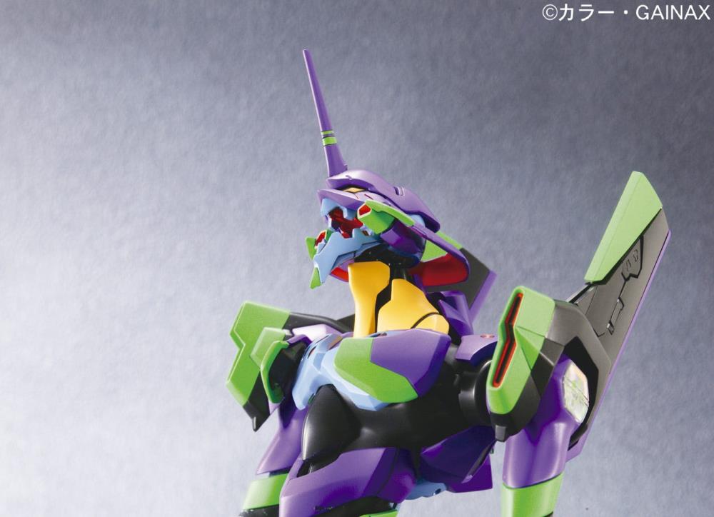 Bandai HG #01 Rebuild of Evangelion EVA-01 Test Type Model Kit - Perfect for Anime Fans & Collectors - Build & Display Your Own Evangelion Unit