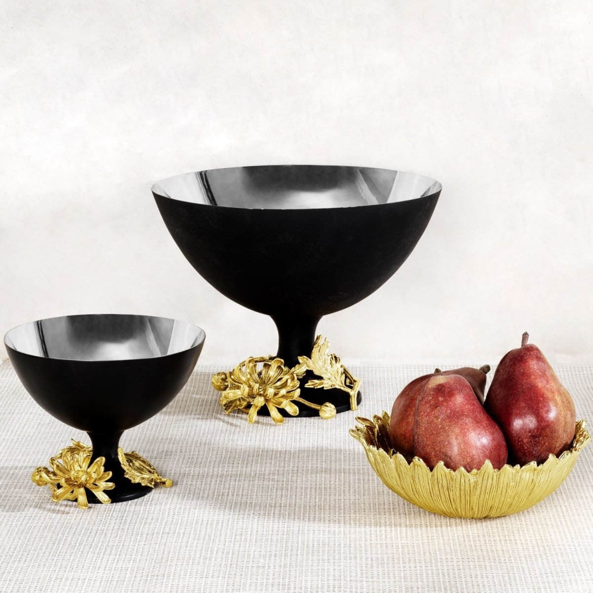 Dahlia Casted Bowl - Handmade Ceramic Serving Bowl for Salads, Pasta & Desserts - Perfect for Dining, Entertaining & Home Decor