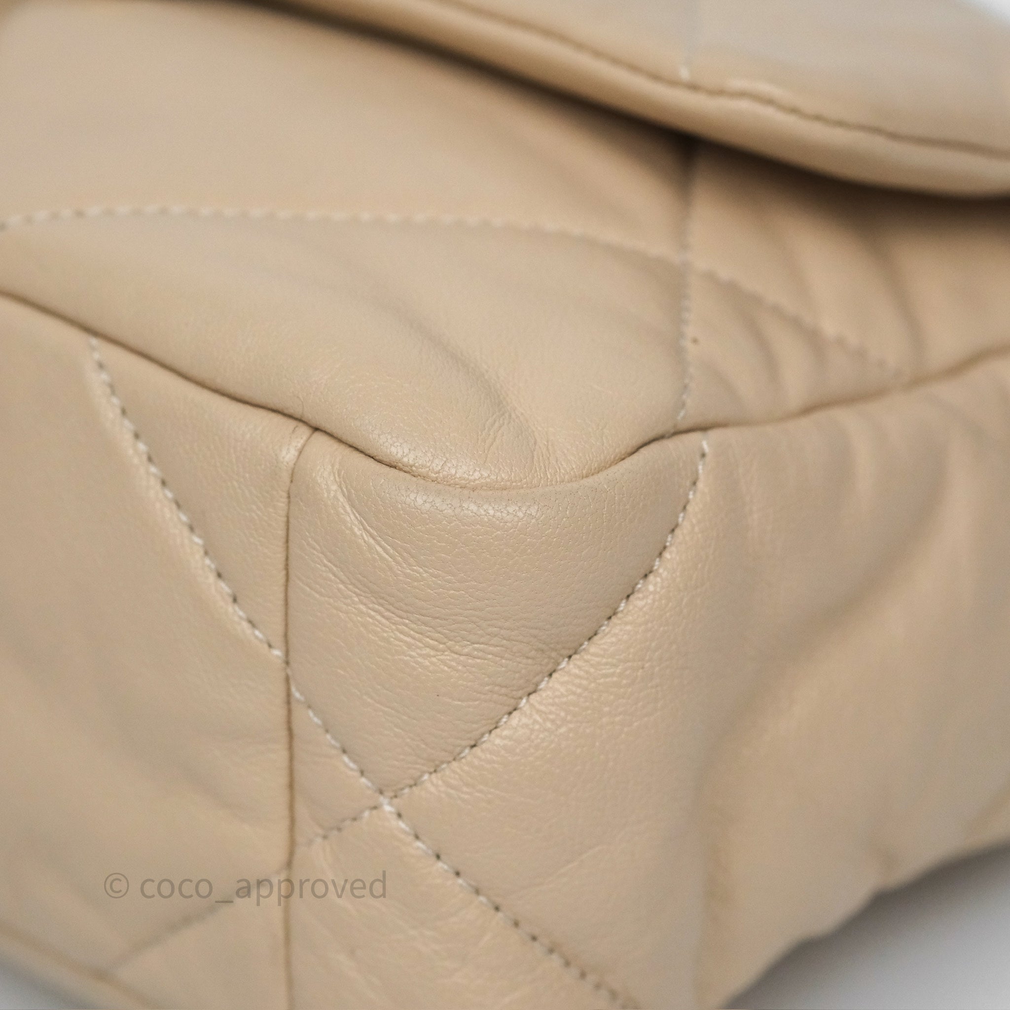Chanel 19 Small Beige Handbag with Mixed Hardware - Luxury Crossbody Bag for Women, Perfect for Everyday Use & Special Occasions
