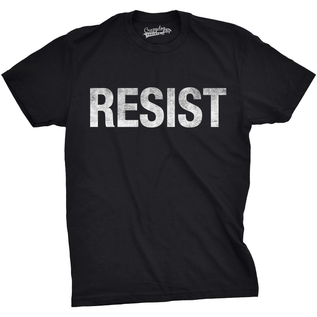 Men's Resist T-Shirts - Anti-Authority Political Protest Tees for Rebel Rallies & Marches | Street Protest, Activist Events & Political Demonstrations