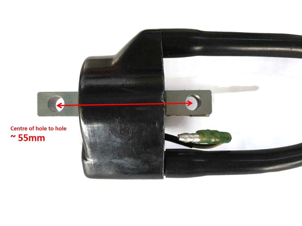 Boat Motor Ignition Coil Assembly 3G2-06050 3G2-06040 803706A1 A2 for Tohatsu Nissan Mercury Outboard Motors 9.9HP 15HP 18HP 2-Stroke Engine - Perfect for Marine Boating, Fishing & Water Sports